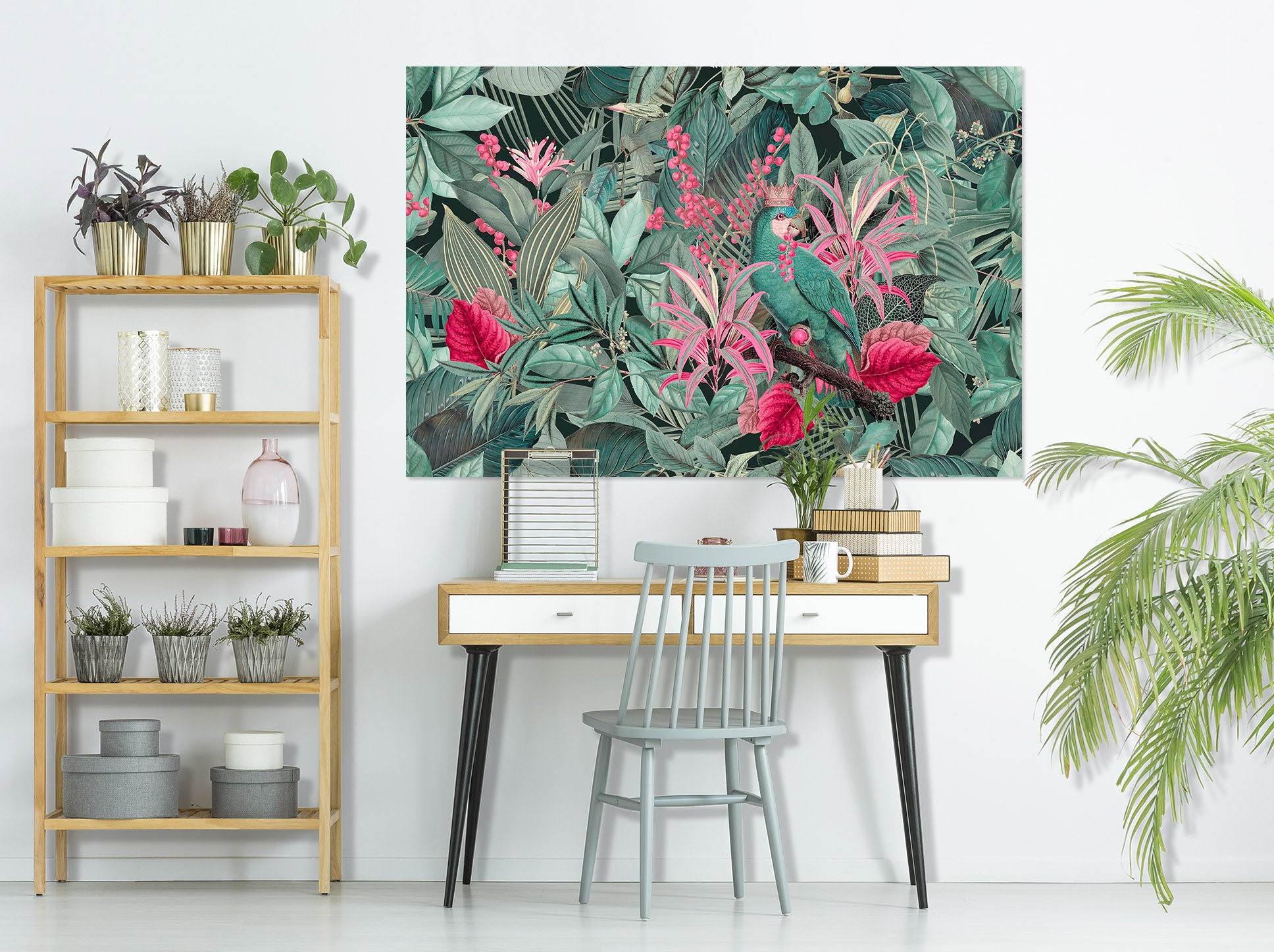 3D Safflower 103 Andrea haase Wall Sticker