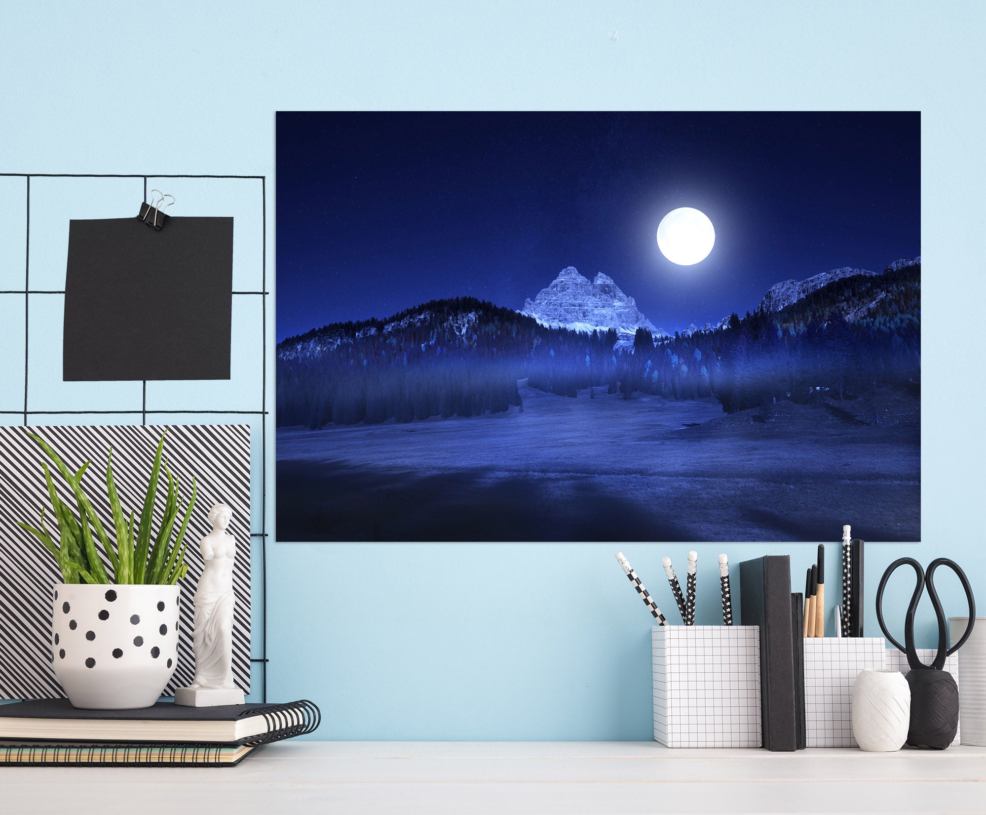 3D Silent Valley 217 Marco Carmassi Wall Sticker