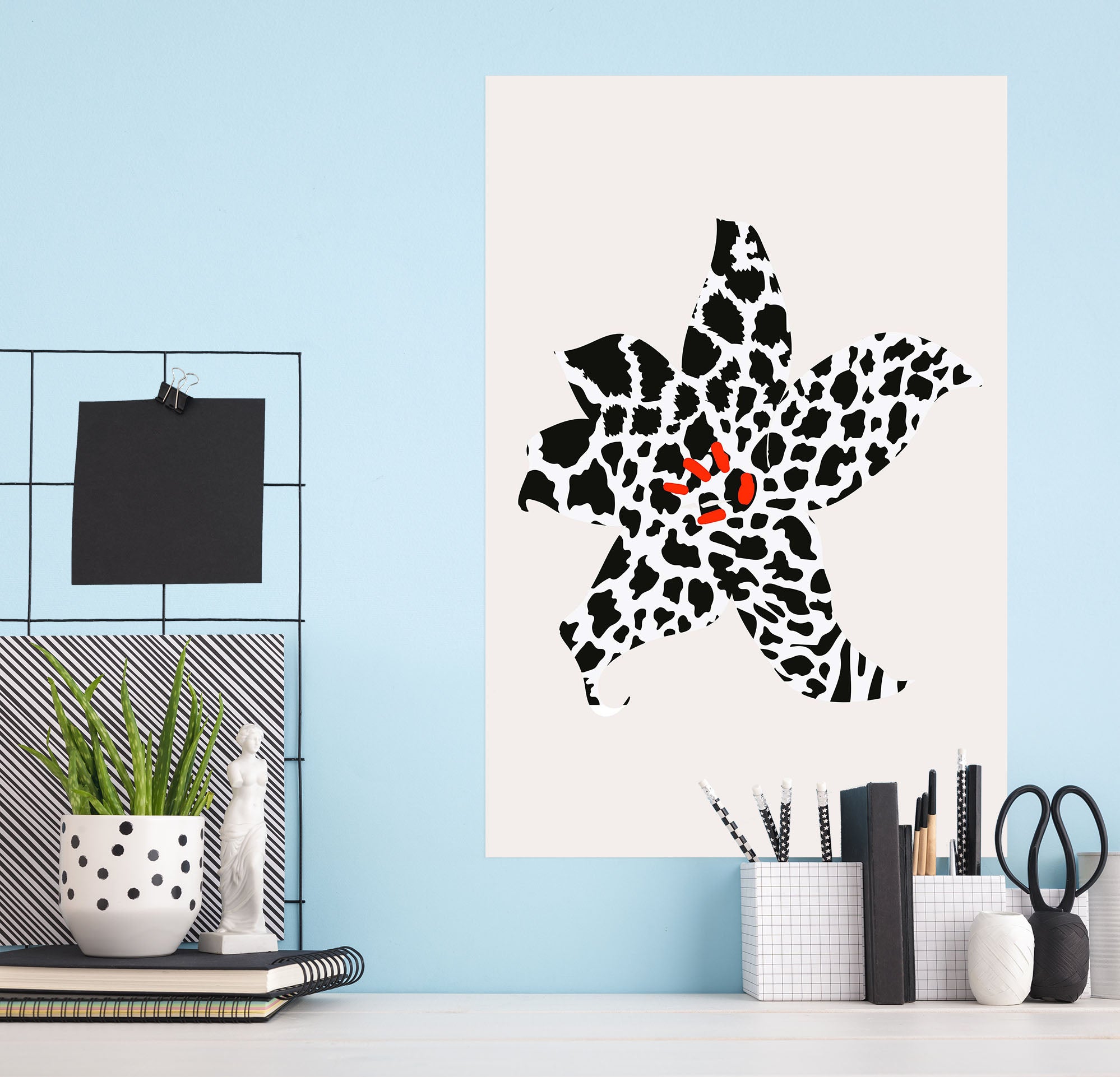 3D Five Stars 248 Boris Draschoff Wall Sticker