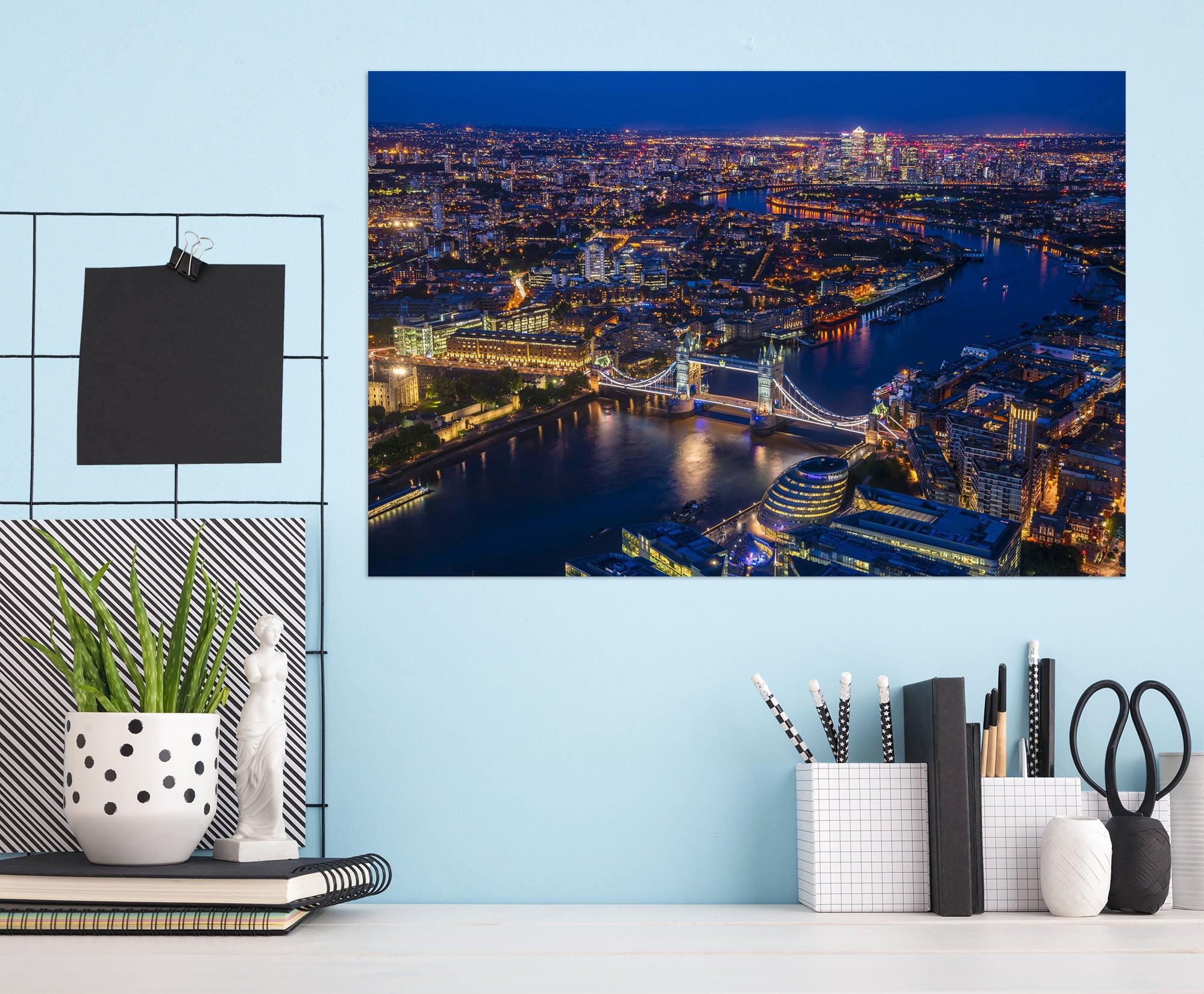 3D City Lights 122 Marco Carmassi Wall Sticker