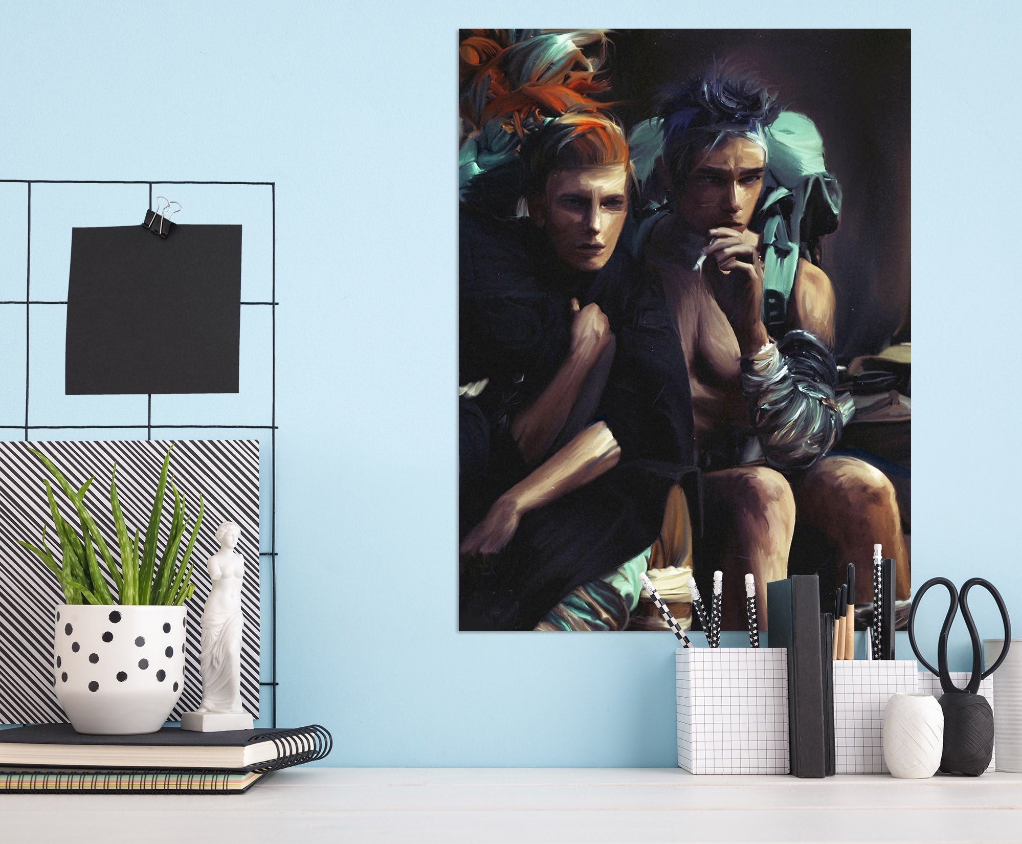 3D Prototype Game Character 002 Marco Cavazzana Wall Sticker