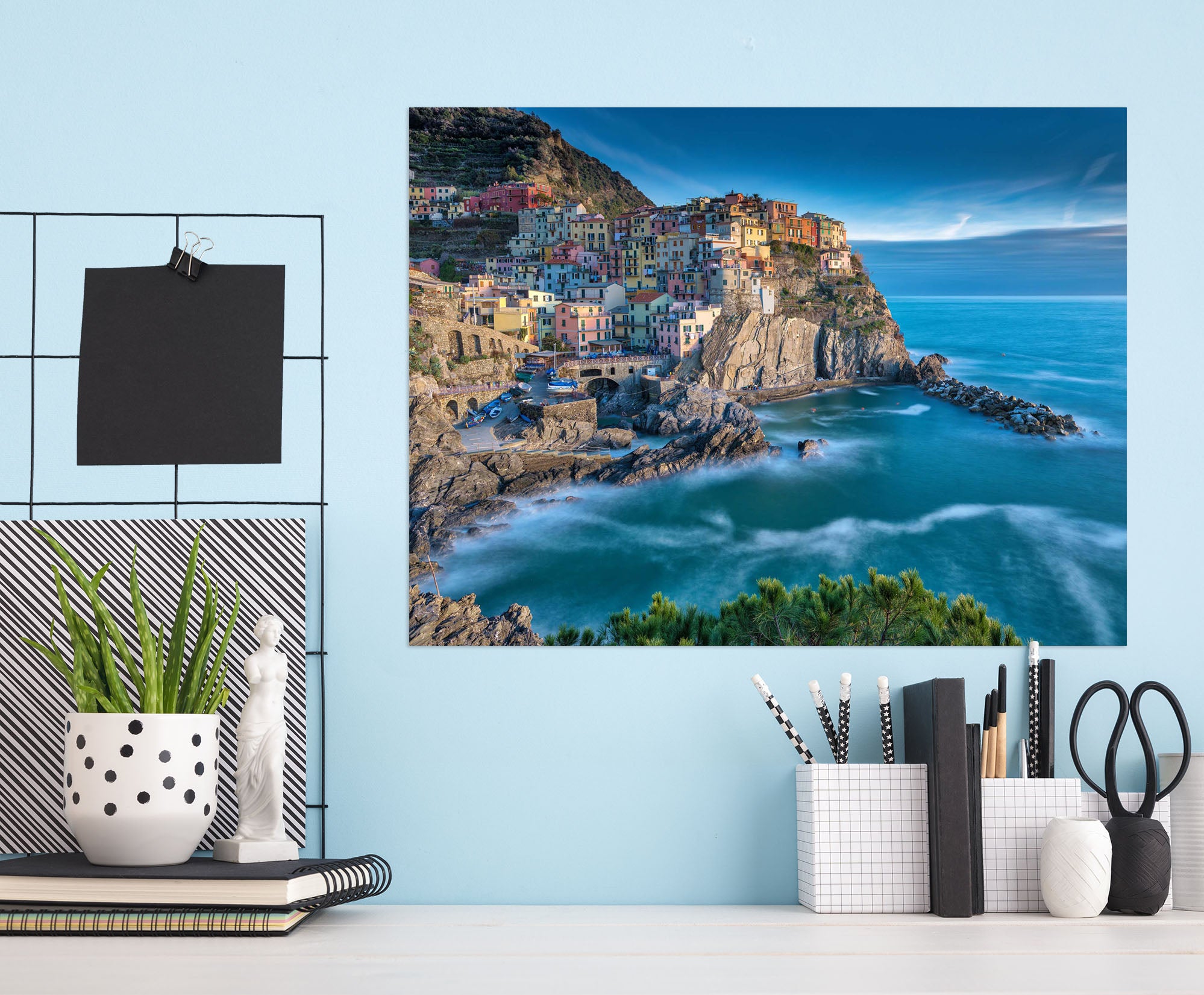 3D Sea City 165 Marco Carmassi Wall Sticker