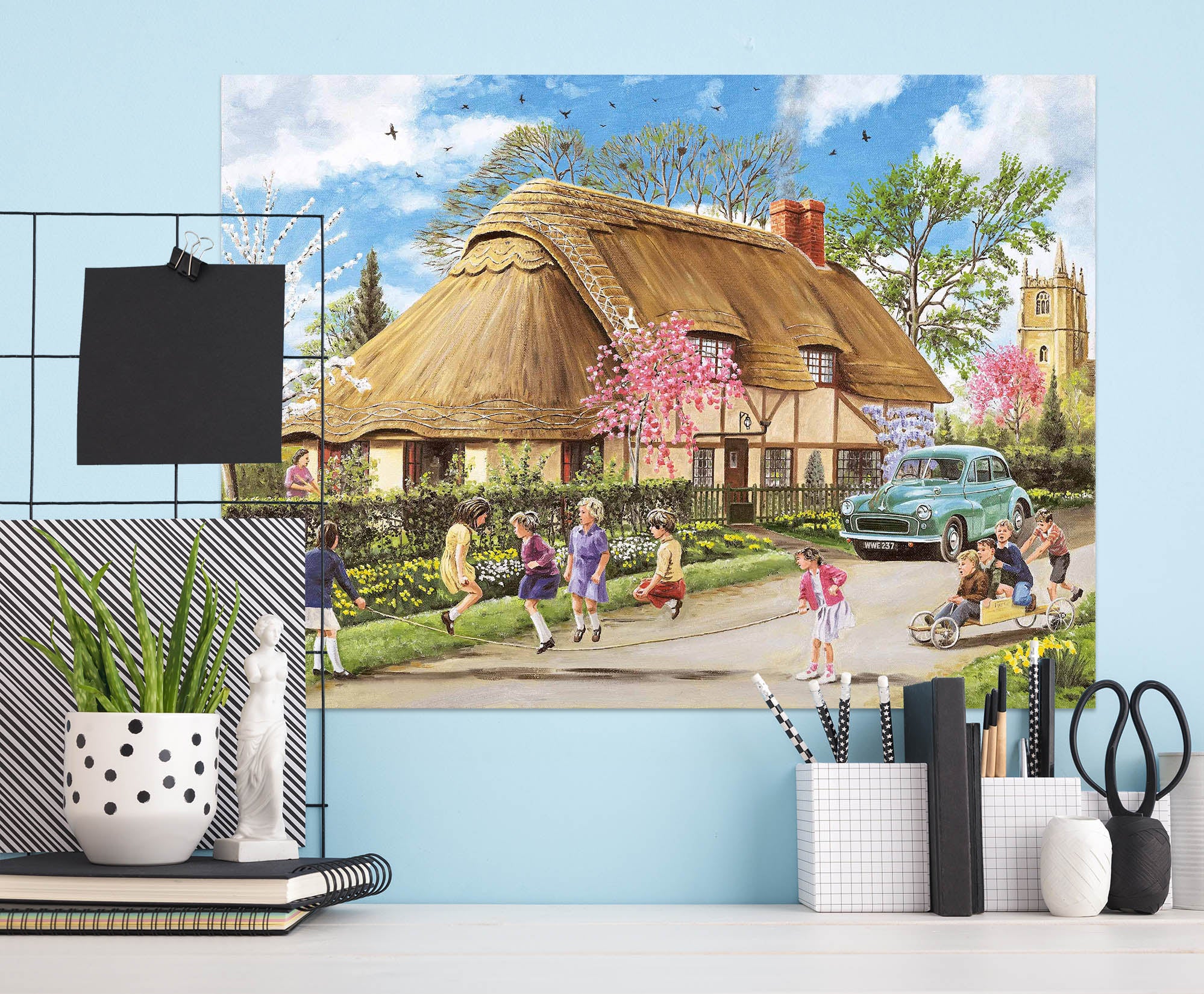 3D Spring In Their Heels 062 Trevor Mitchell Wall Sticke