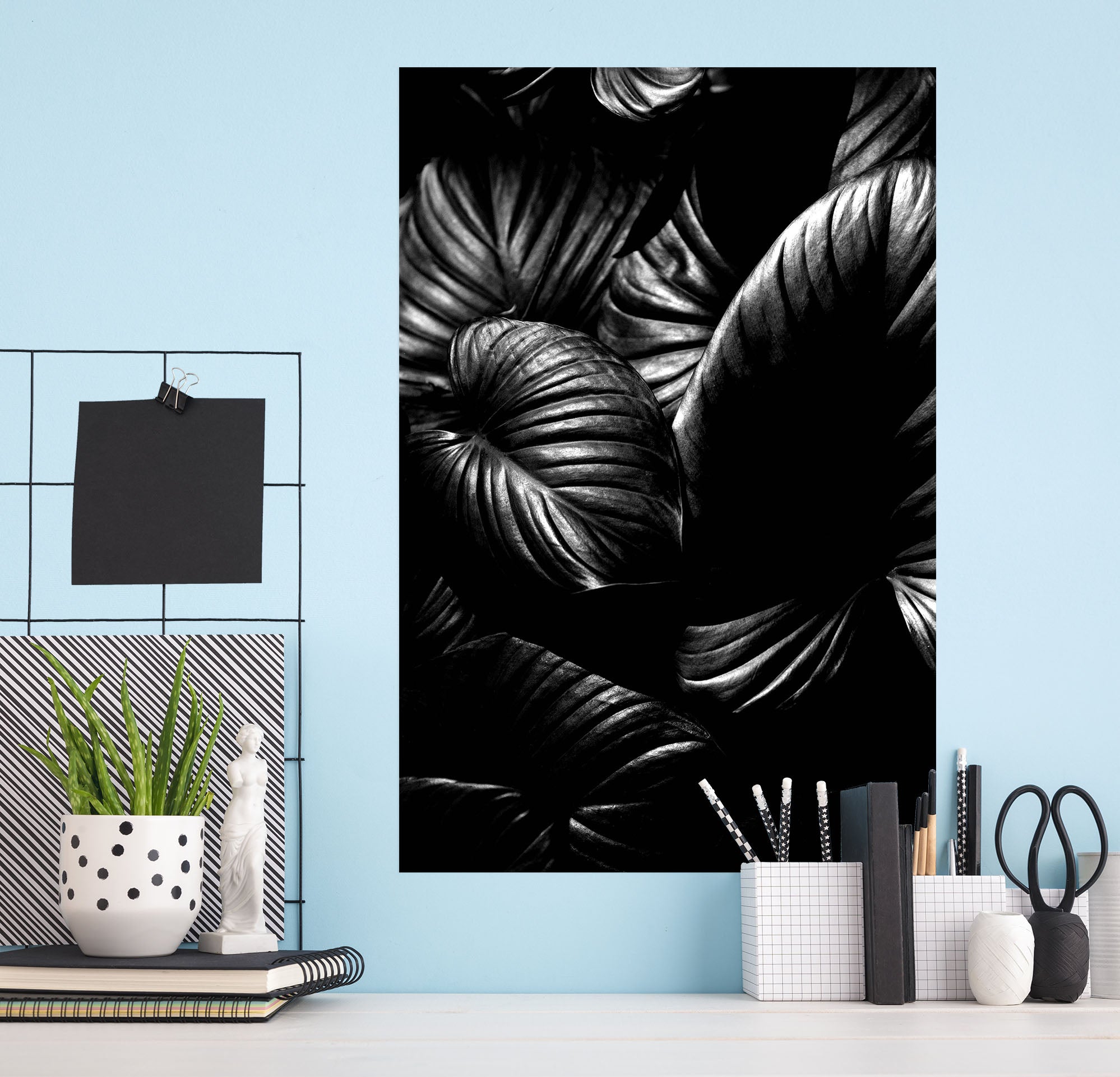 3D Green Leaf 242 Boris Draschoff Wall Sticker