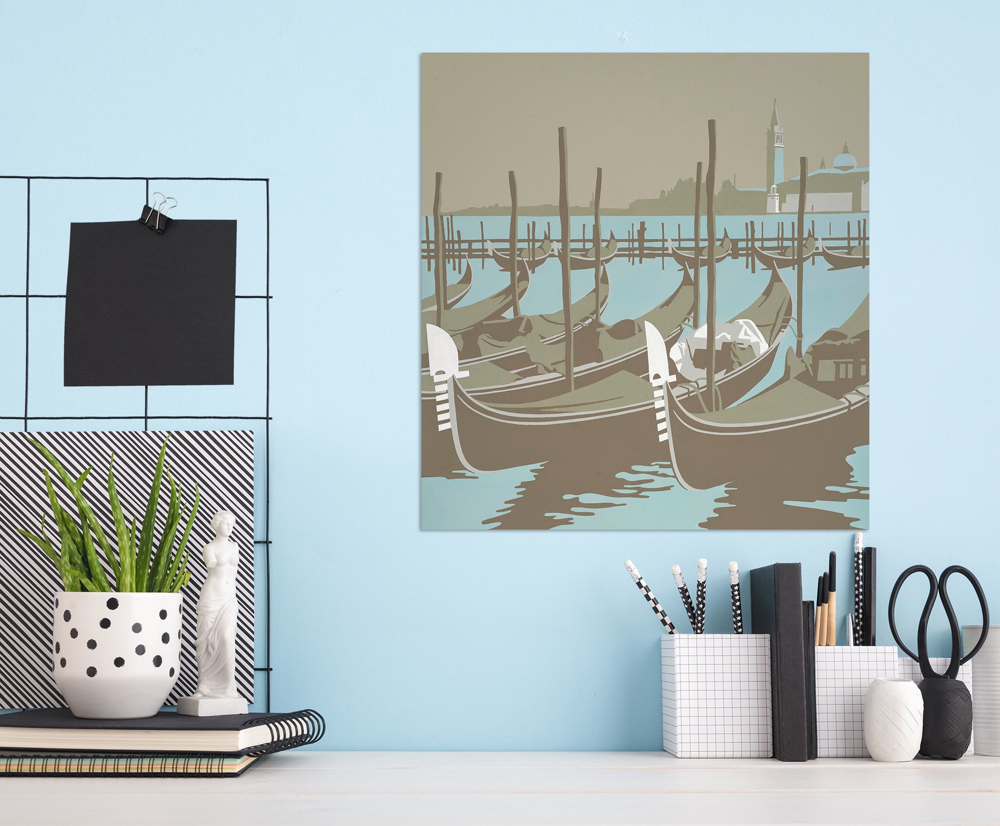 3D Venice 077 Steve Read Wall Sticker