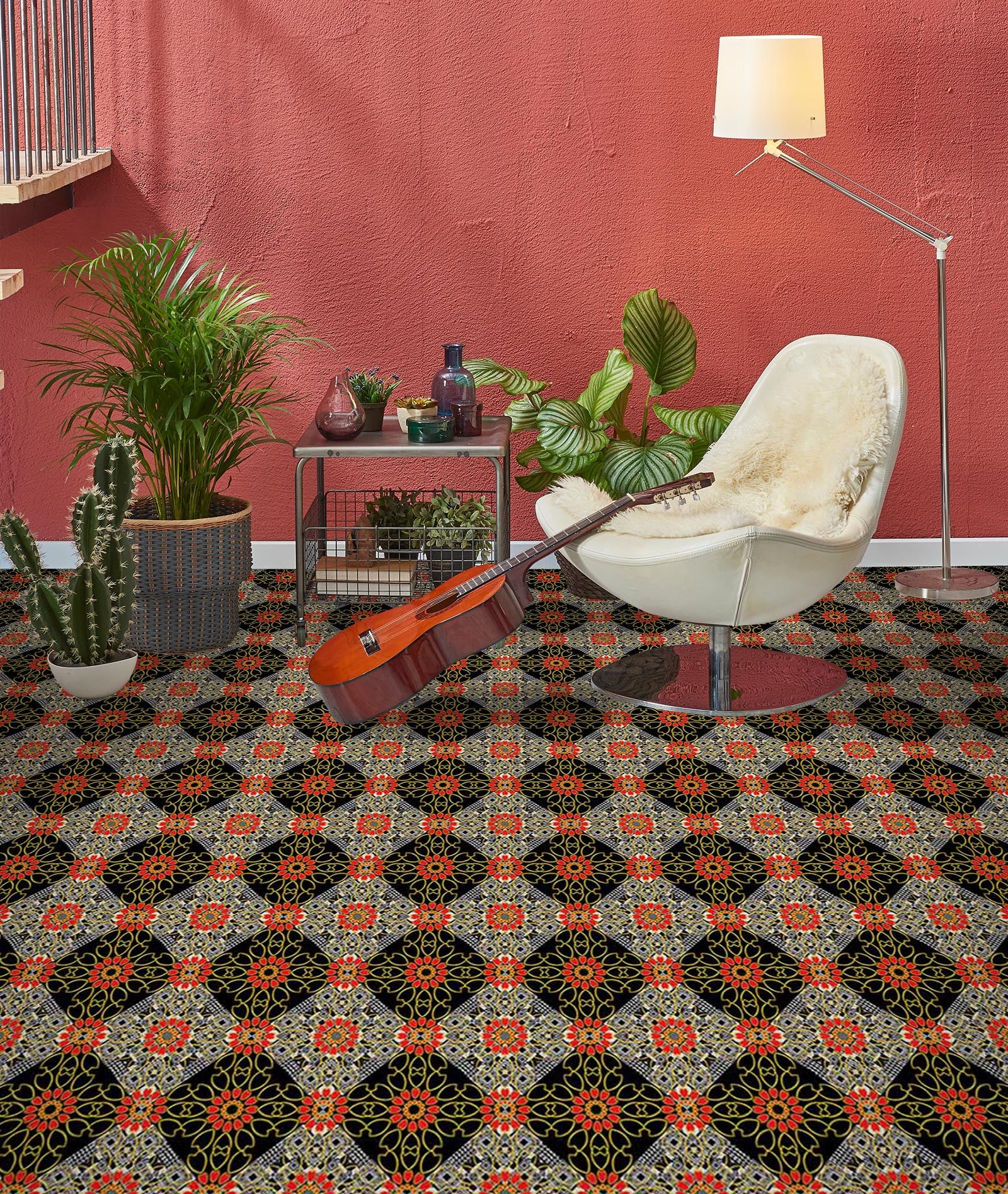 3D Classical Sophistication 747 Floor Mural Wallpaper Murals Rug & Mat Print Epoxy waterproof bath floor