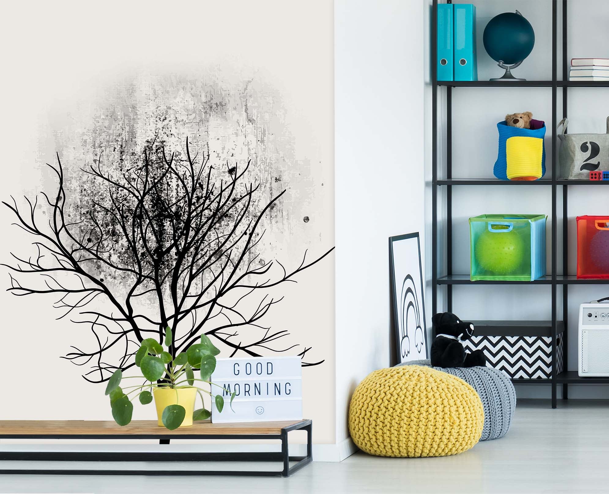 3D Dead Branch 1423 Boris Draschoff Wall Mural Wall Murals