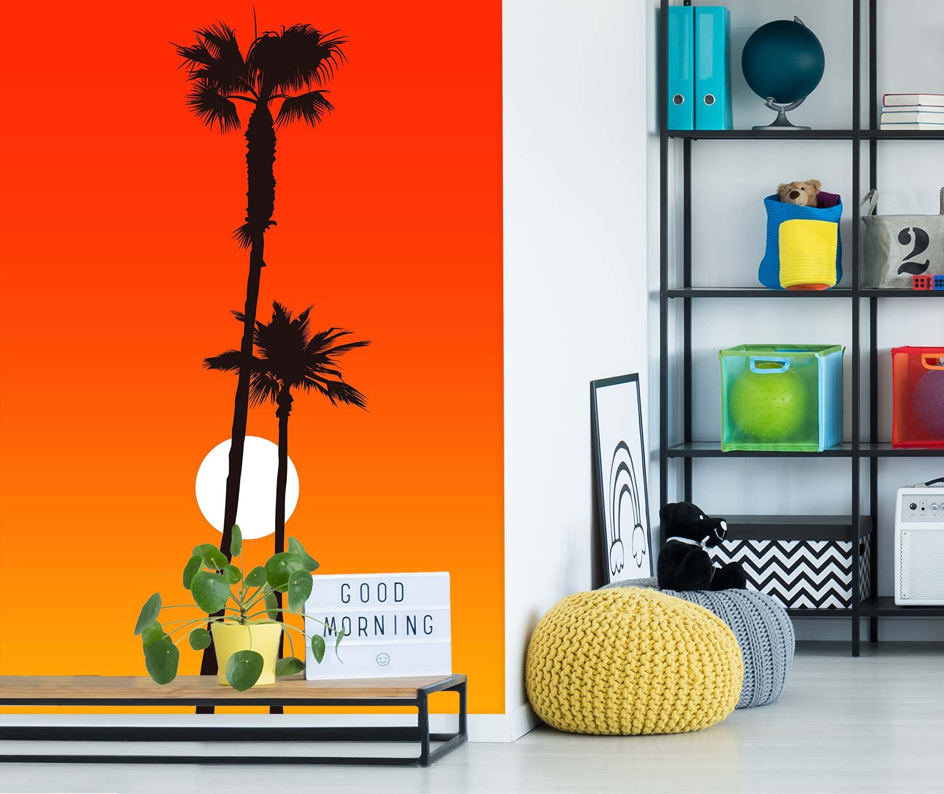 3D Coconut Tree 1495 Boris Draschoff Wall Mural Wall Murals