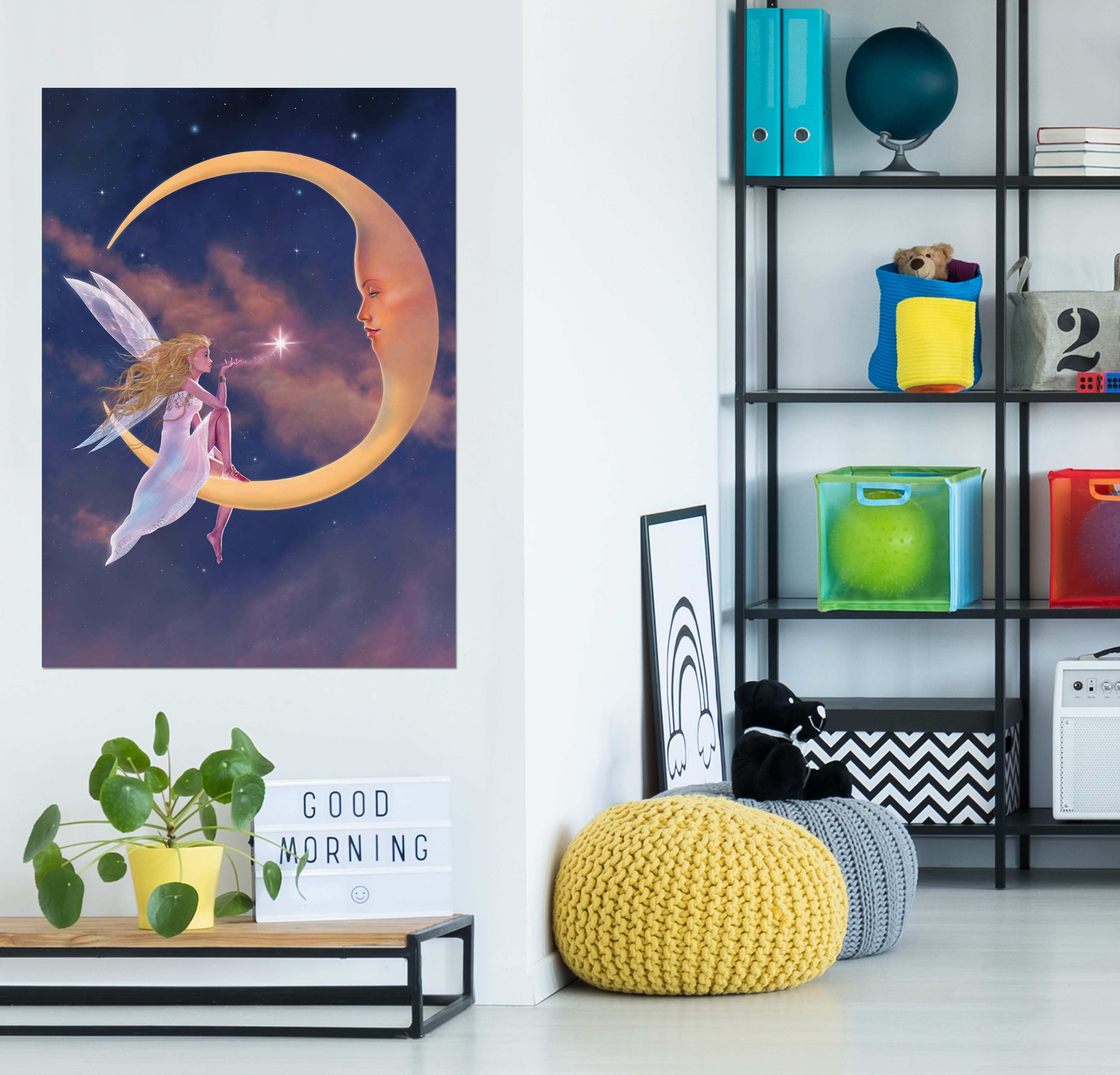 3D Star Kiss 075 Vincent Hie Wall Sticker