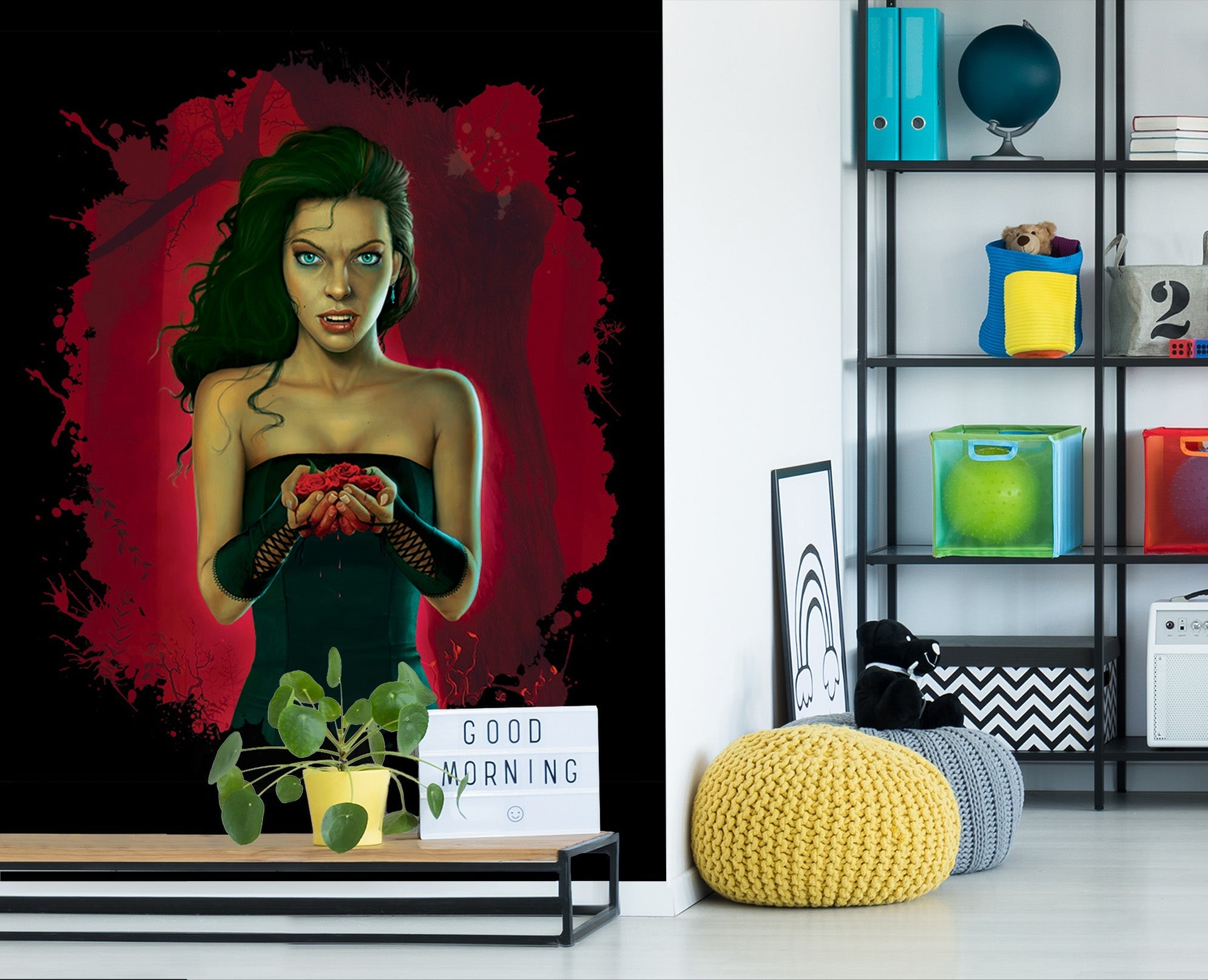 3D Female Warrior 1412 Wall Murals Exclusive Designer Vincent Wallpaper AJ Wallpaper