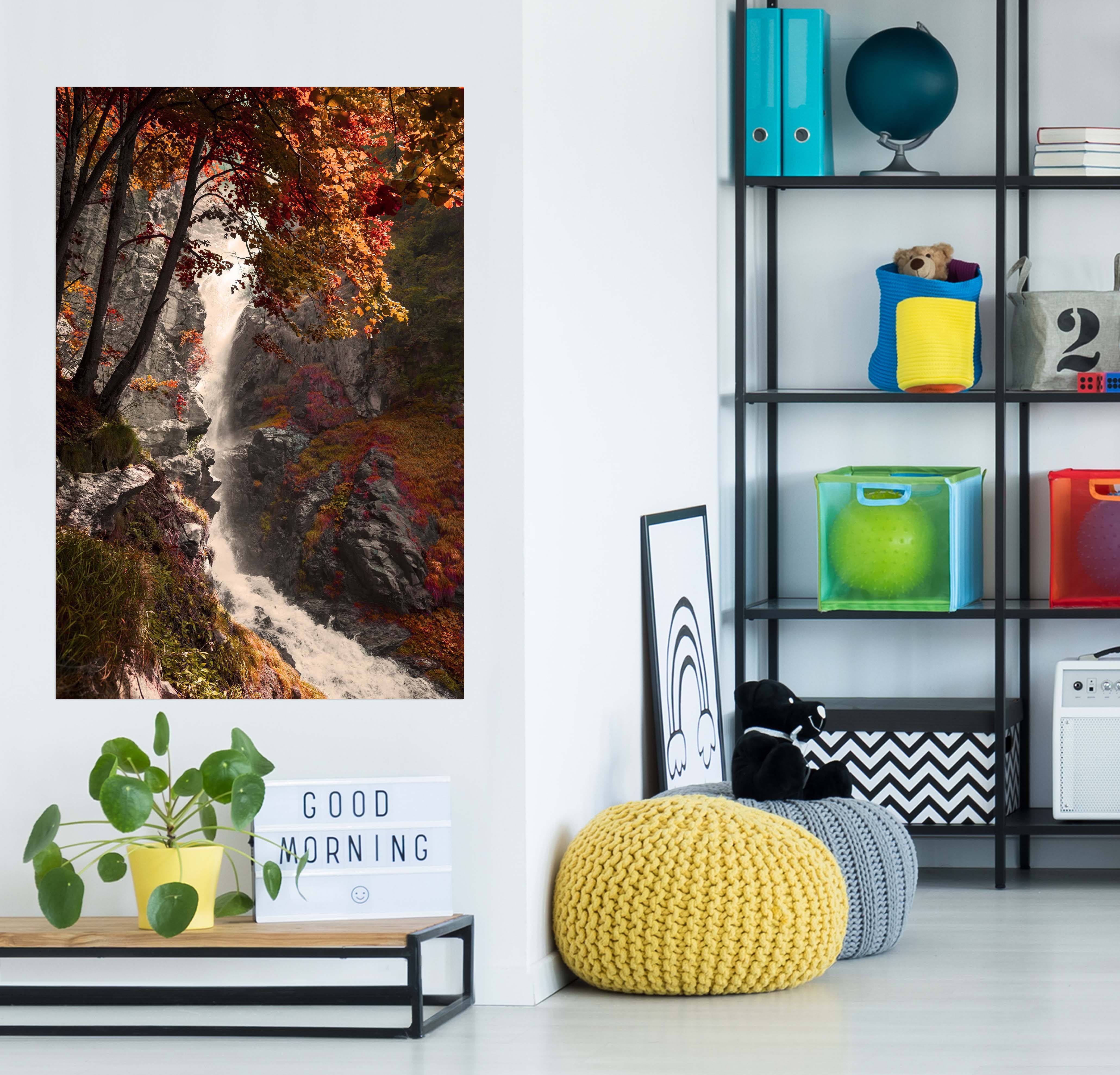 3D Valley Stream 232 Marco Carmassi Wall Sticker