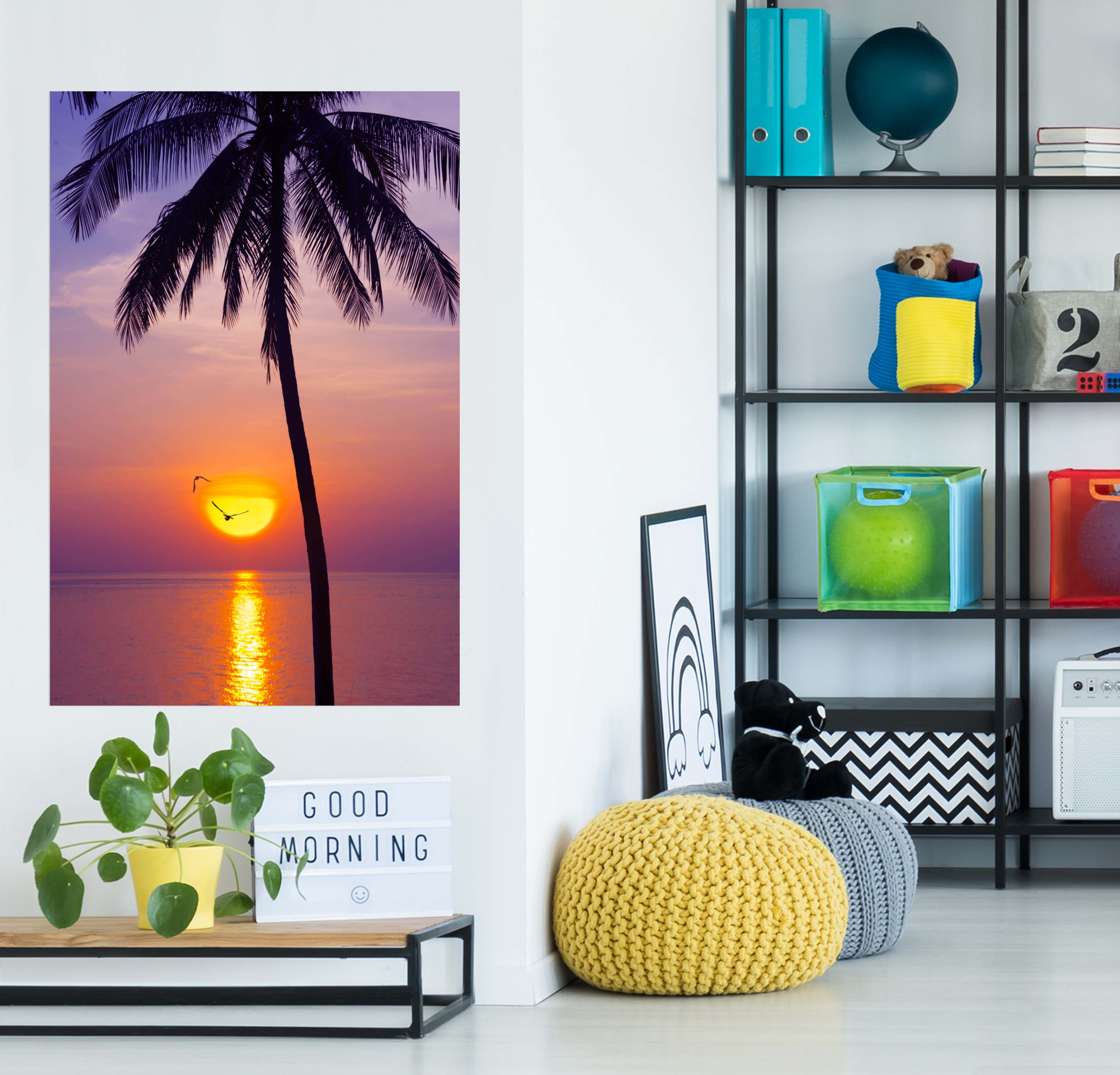 3D Coconut Tree 234 Marco Carmassi Wall Sticker