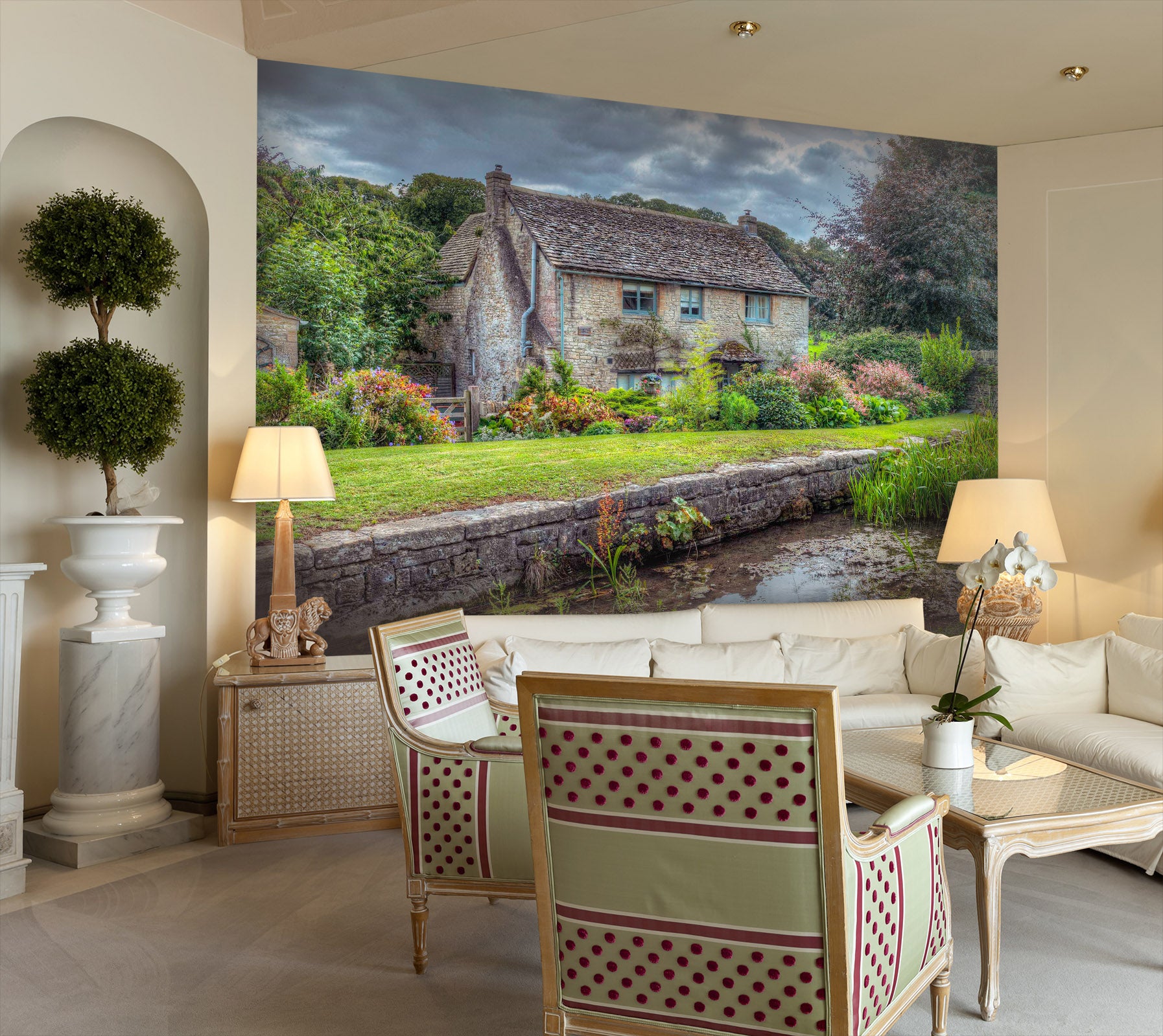 3D Country Estate 1408 Assaf Frank Wall Mural Wall Murals
