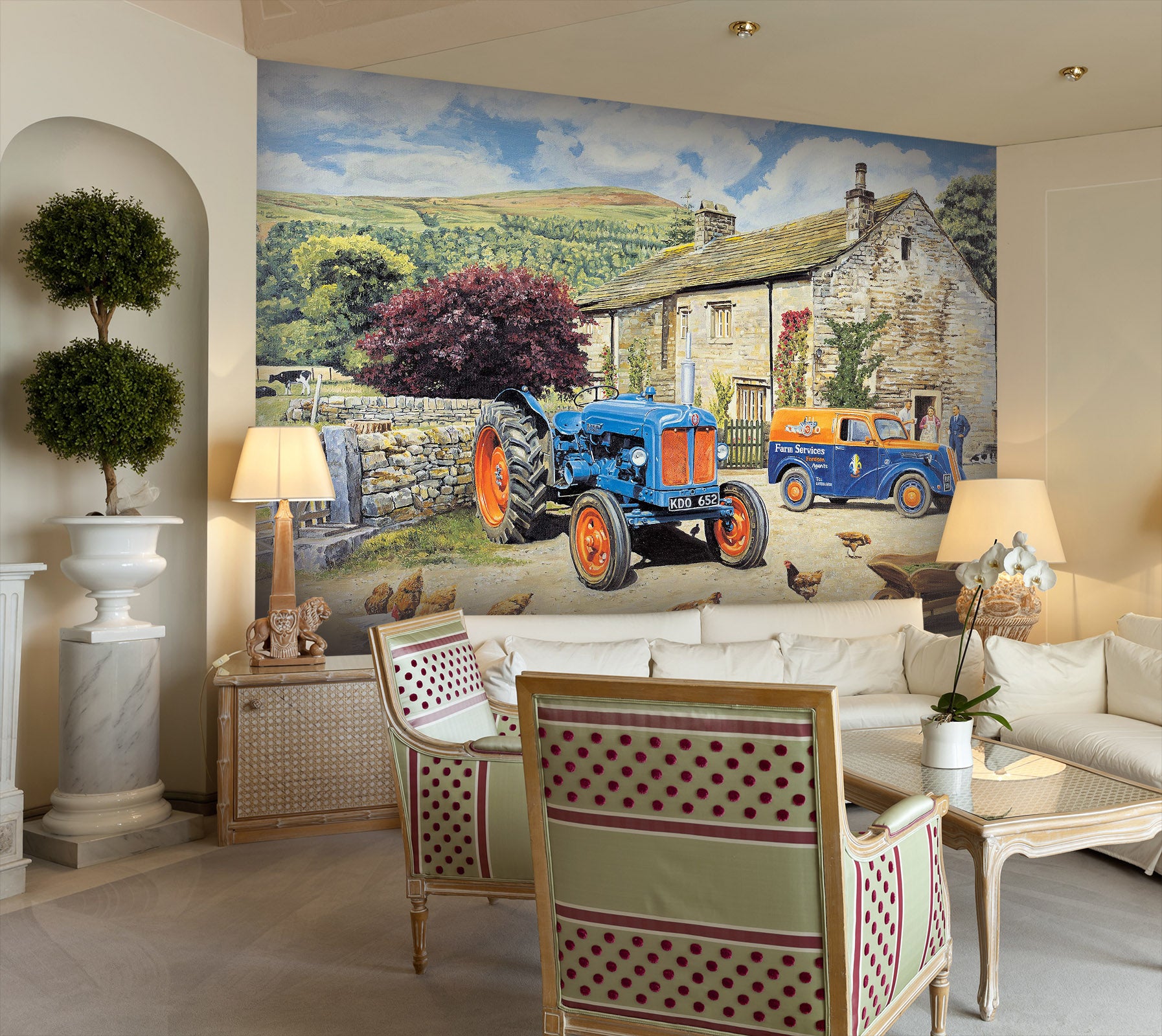 3D The New Major 1061 Trevor Mitchell Wall Mural Wall Murals