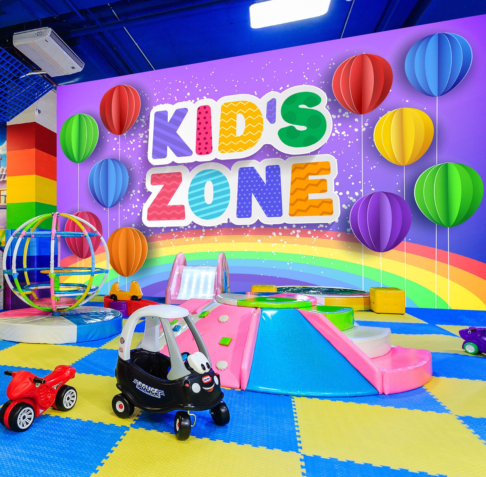 3D Colored Balls 1429 Indoor Play Centres Wall Murals