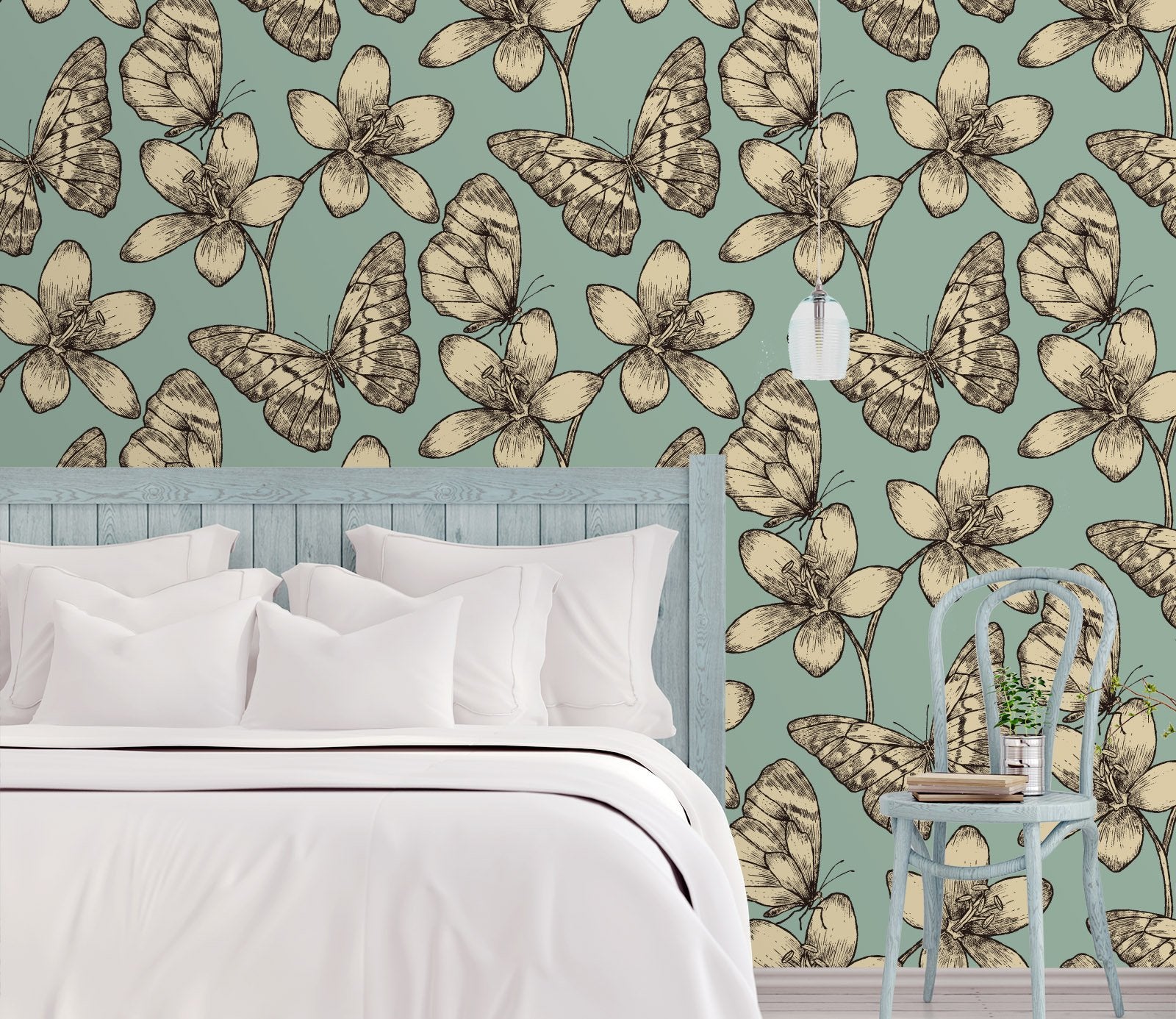 3D Black Butterfly 241 Wallpaper AJ Wallpaper