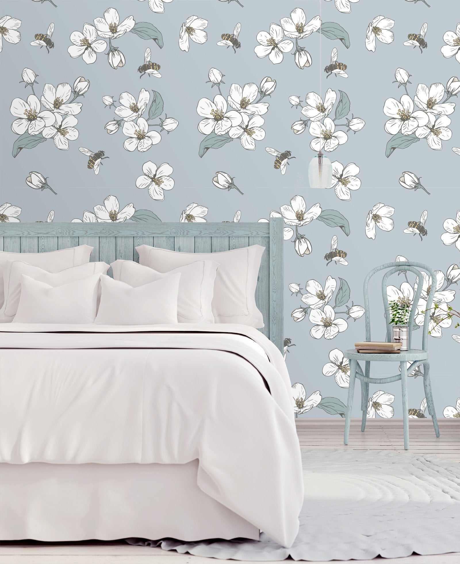 3D Small Flowers 035 Wallpaper AJ Wallpaper