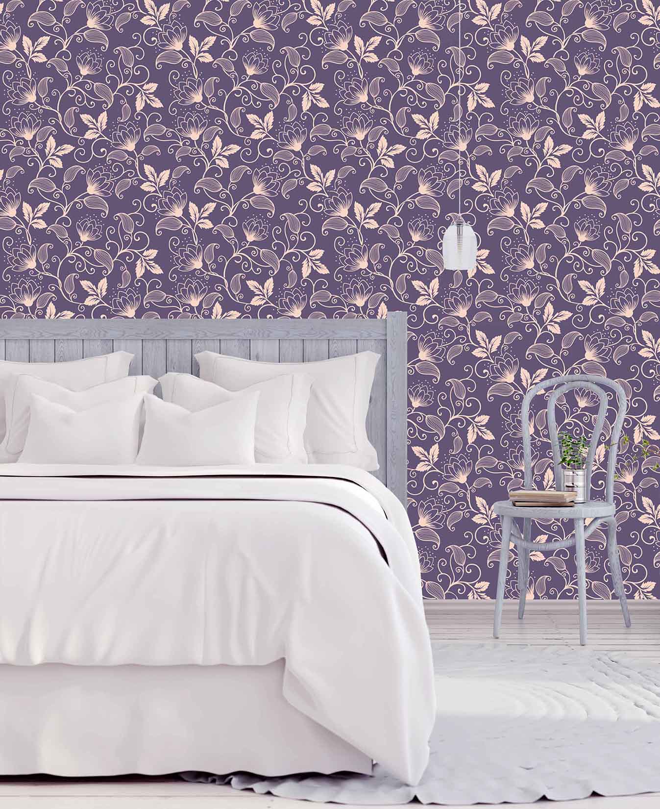 3D Purple Pattern 350