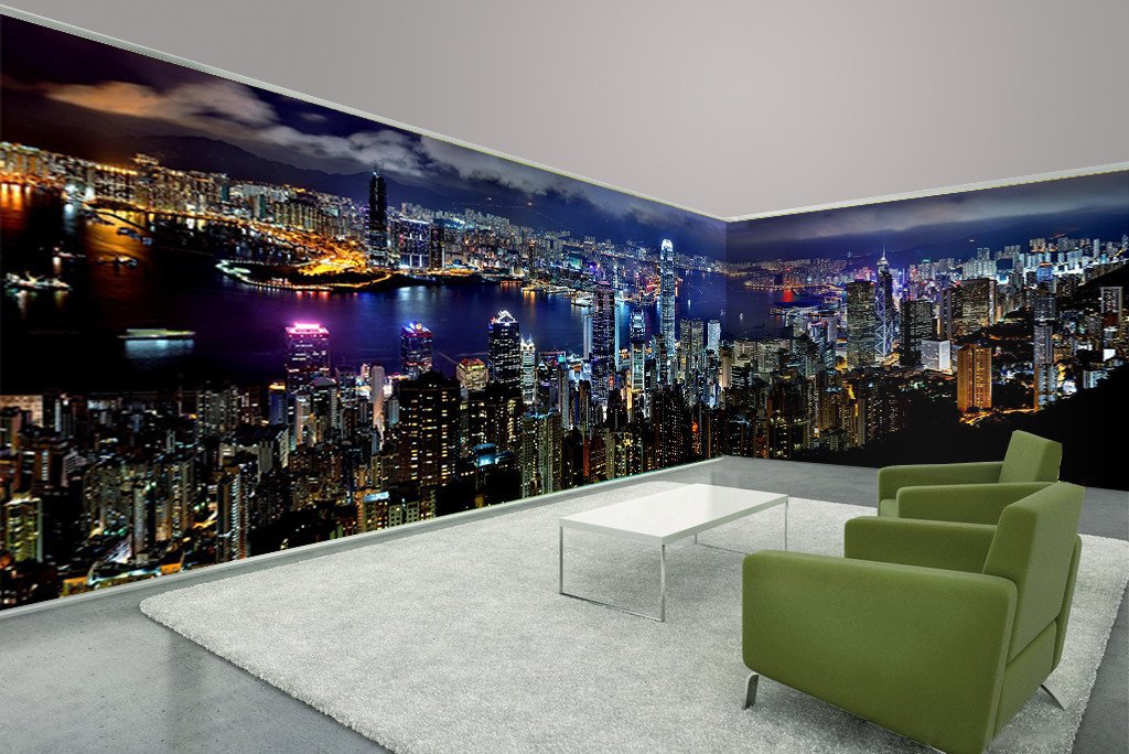 3D Modern City Night 72 Wallpaper AJ Wallpapers