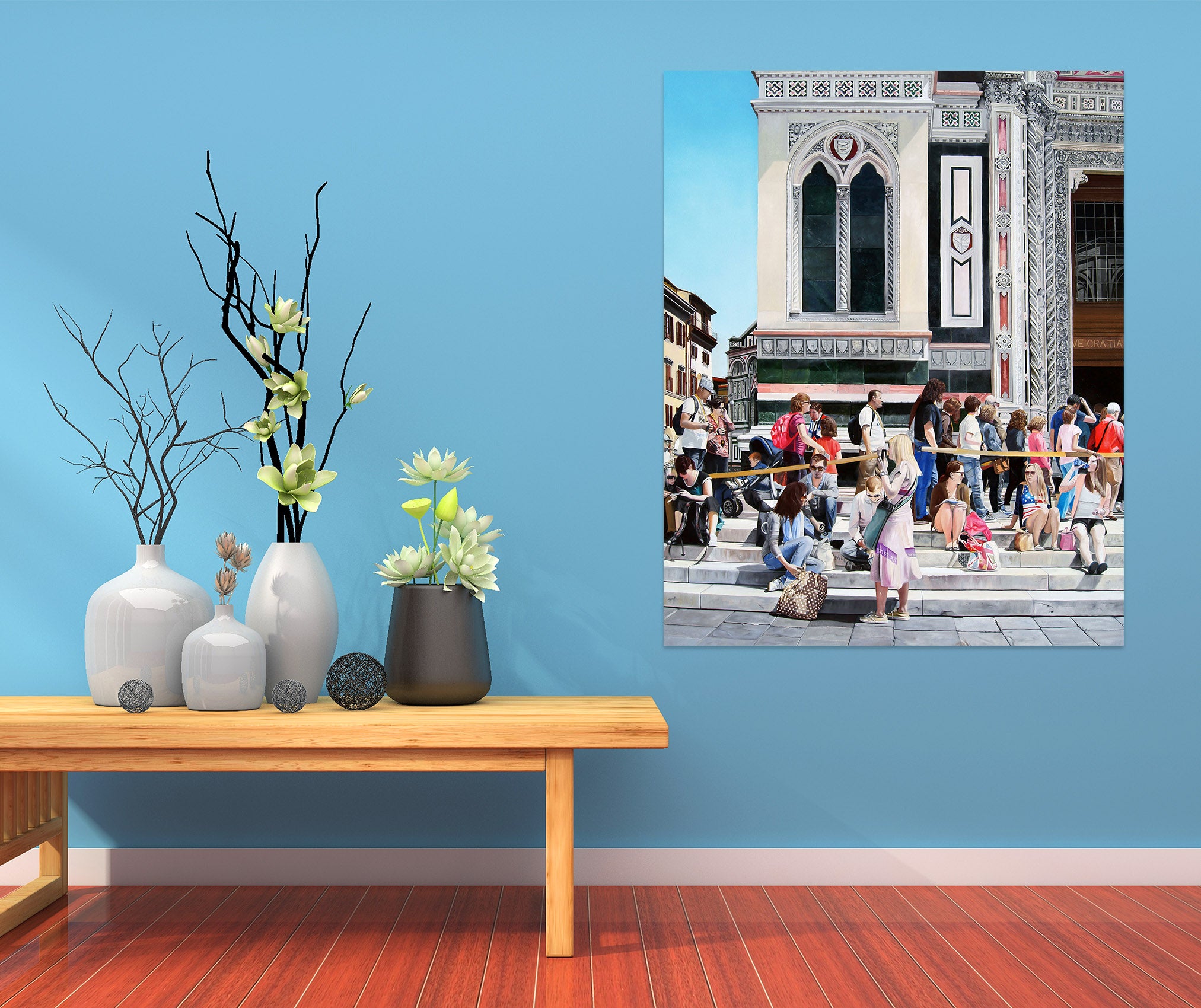 3D Tourist 110128 Matthew Holden Bates Wall Sticker