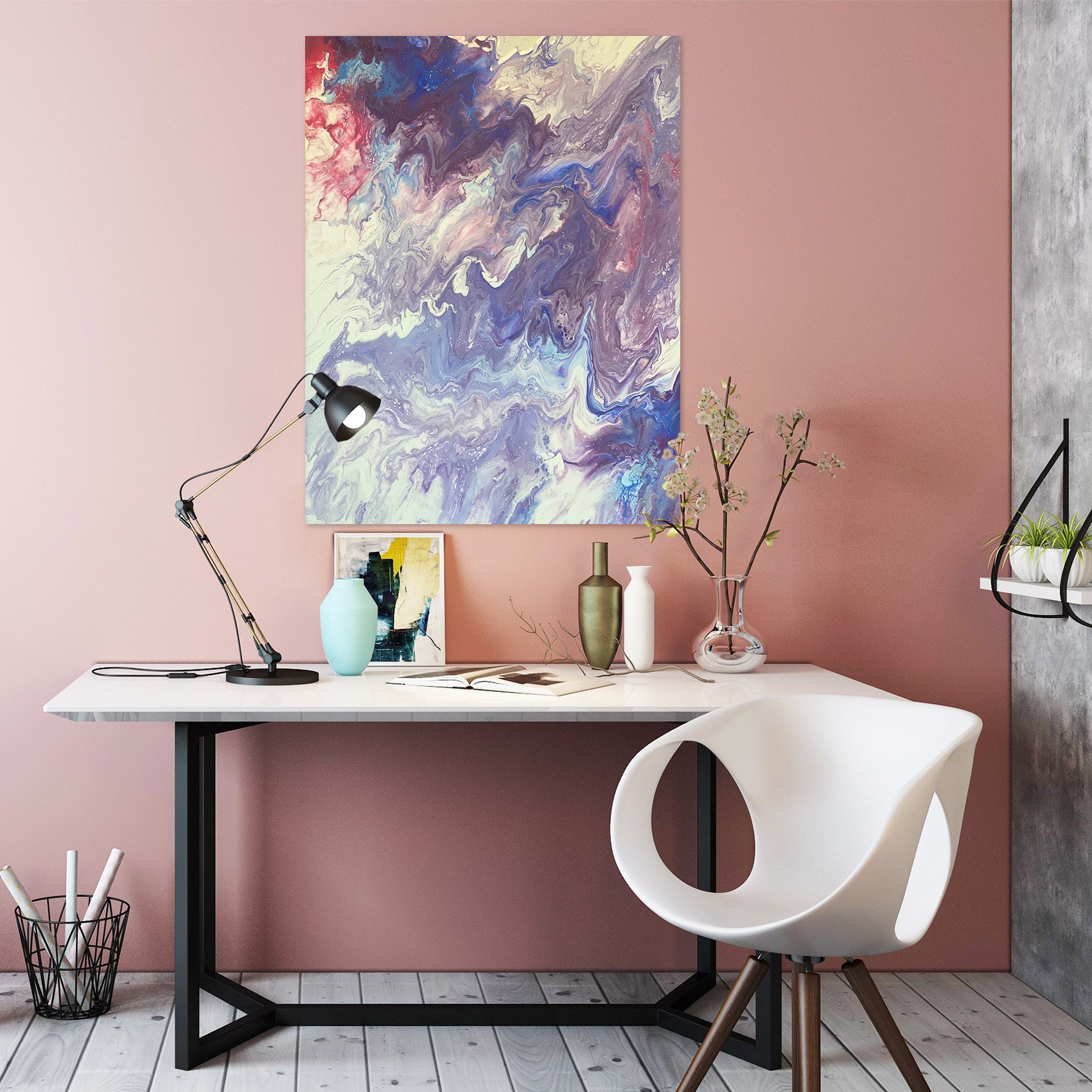 3D Fog Color Pattern 8168 Valerie Latrice Wall Sticker