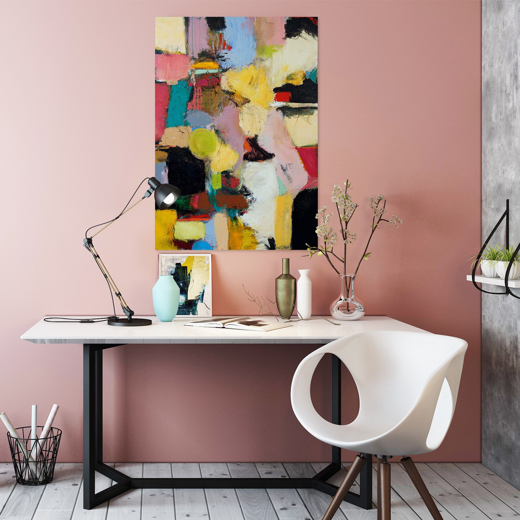 3D Color Graffiti 274 Allan P. Friedlander Wall Sticker