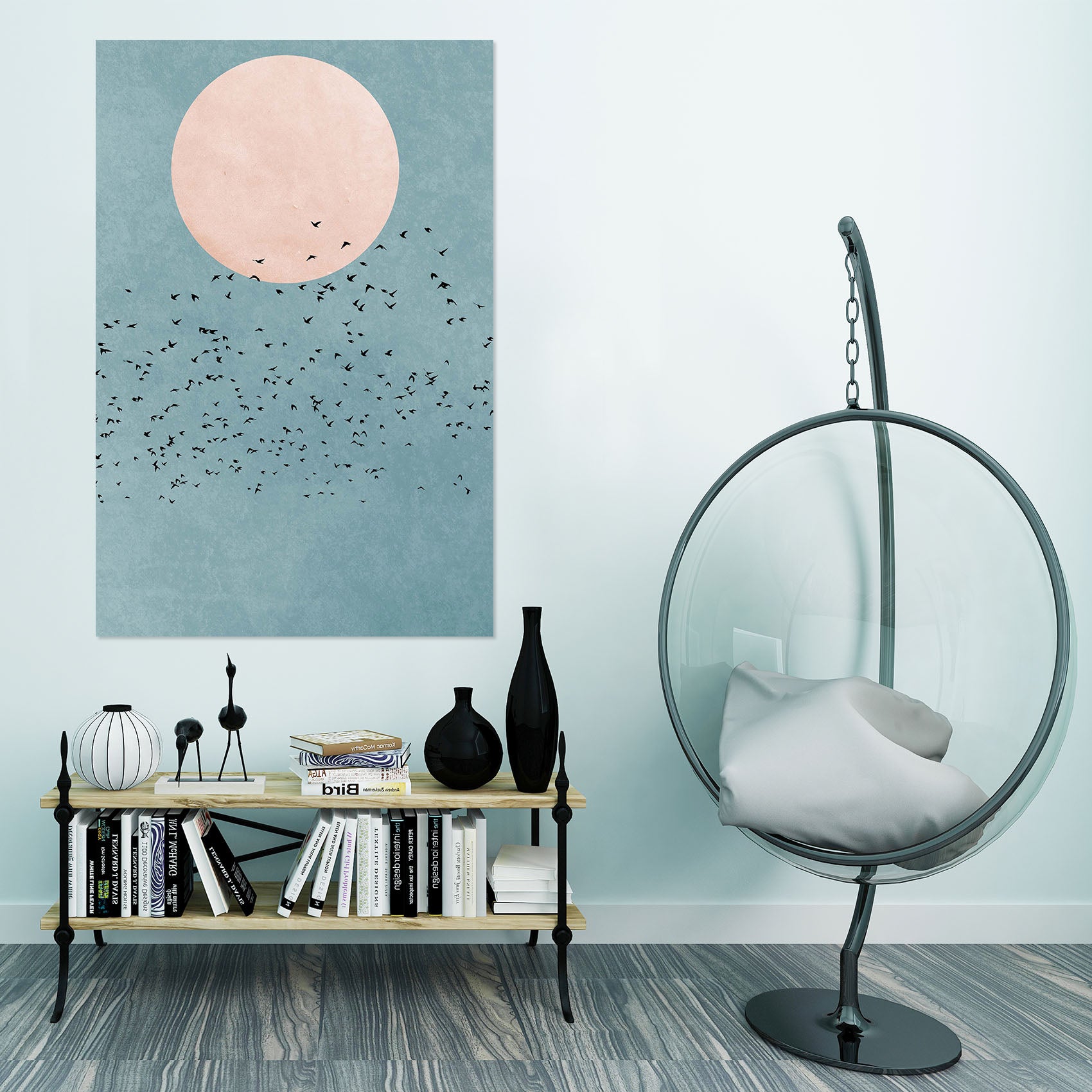 3D Fly Away 013 Boris Draschoff Wall Sticker