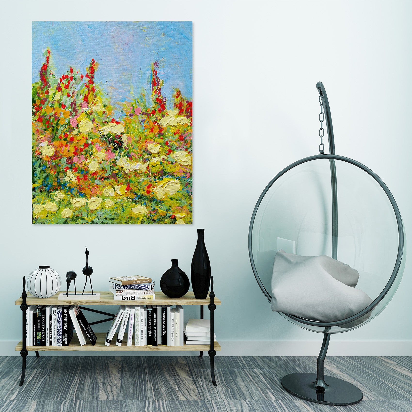3D Wildflower Aroma 285 Allan P. Friedlander Wall Sticker