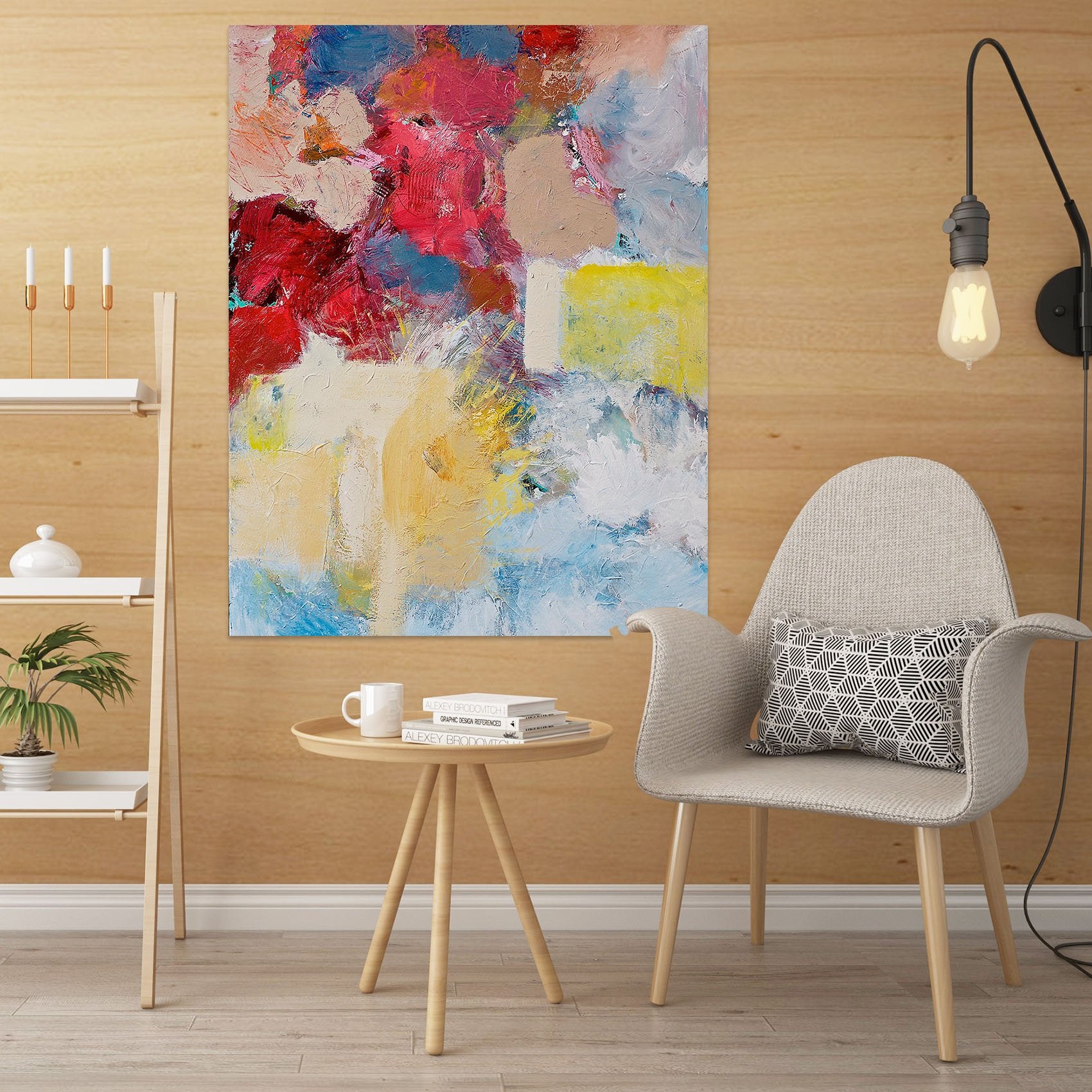 3D Angel Watercolor 002 Allan P. Friedlander Wall Sticker Wallpaper AJ Wallpaper 2