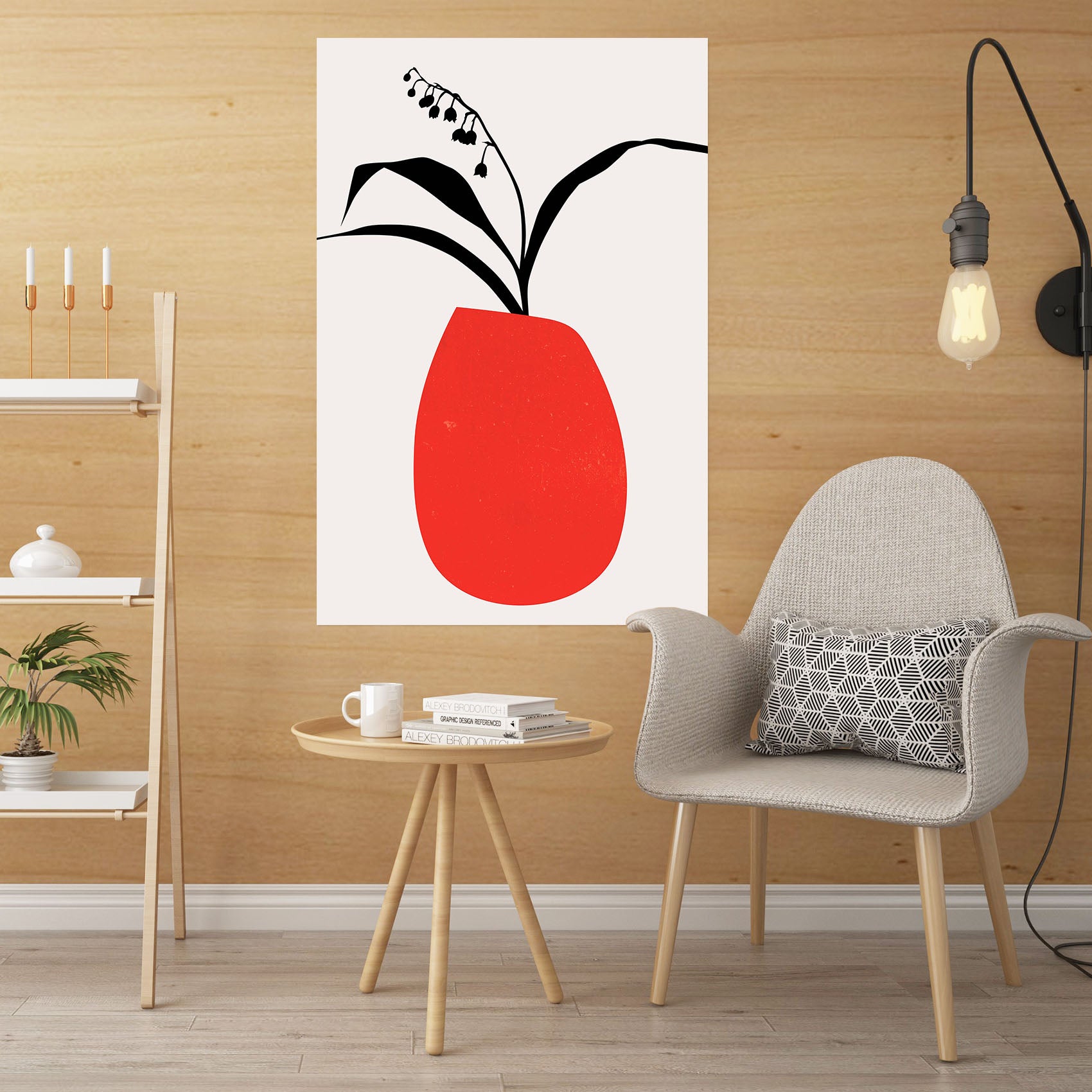 3D Growth Sprouting 239 Boris Draschoff Wall Sticker