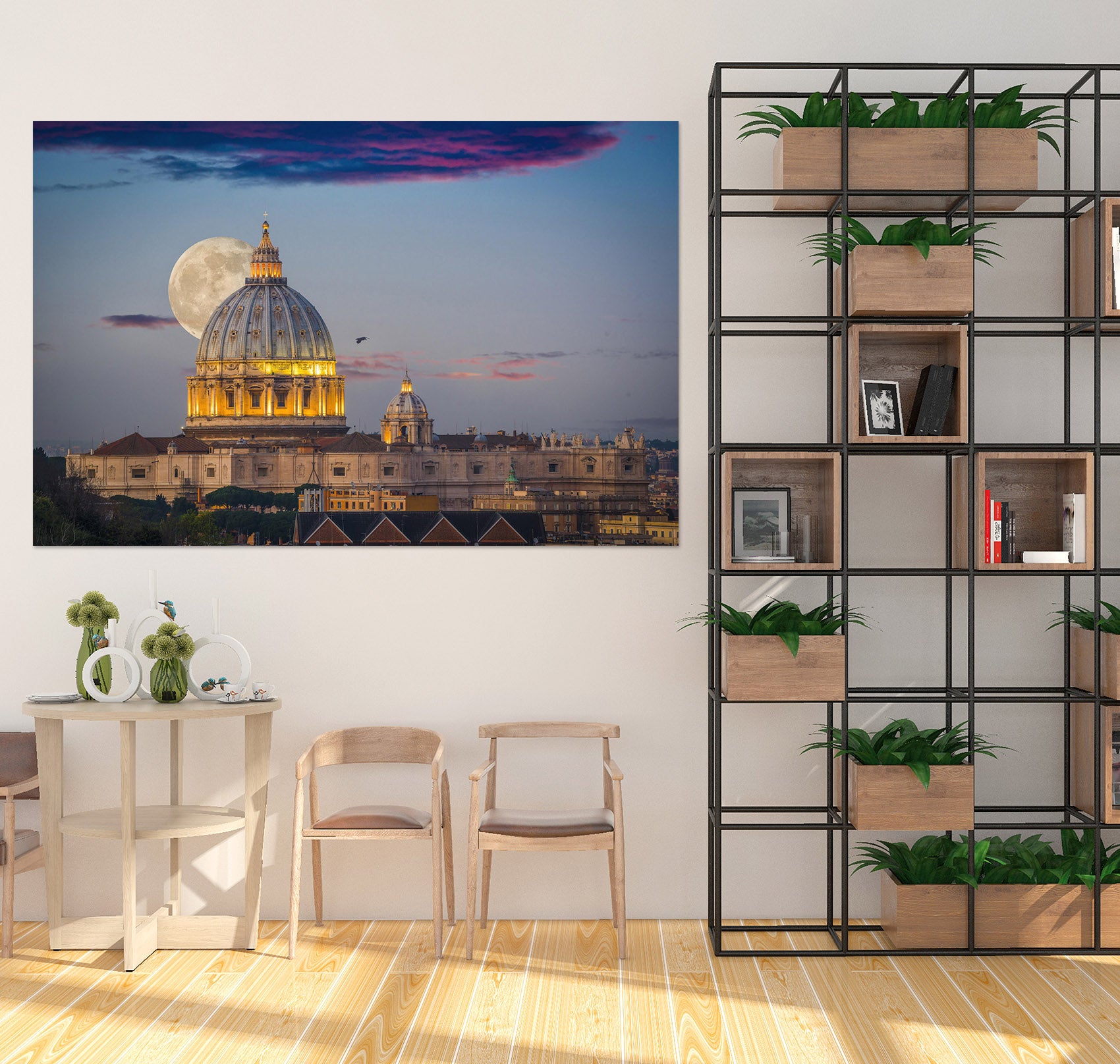 3D Sunrise Castle 167 Marco Carmassi Wall Sticker