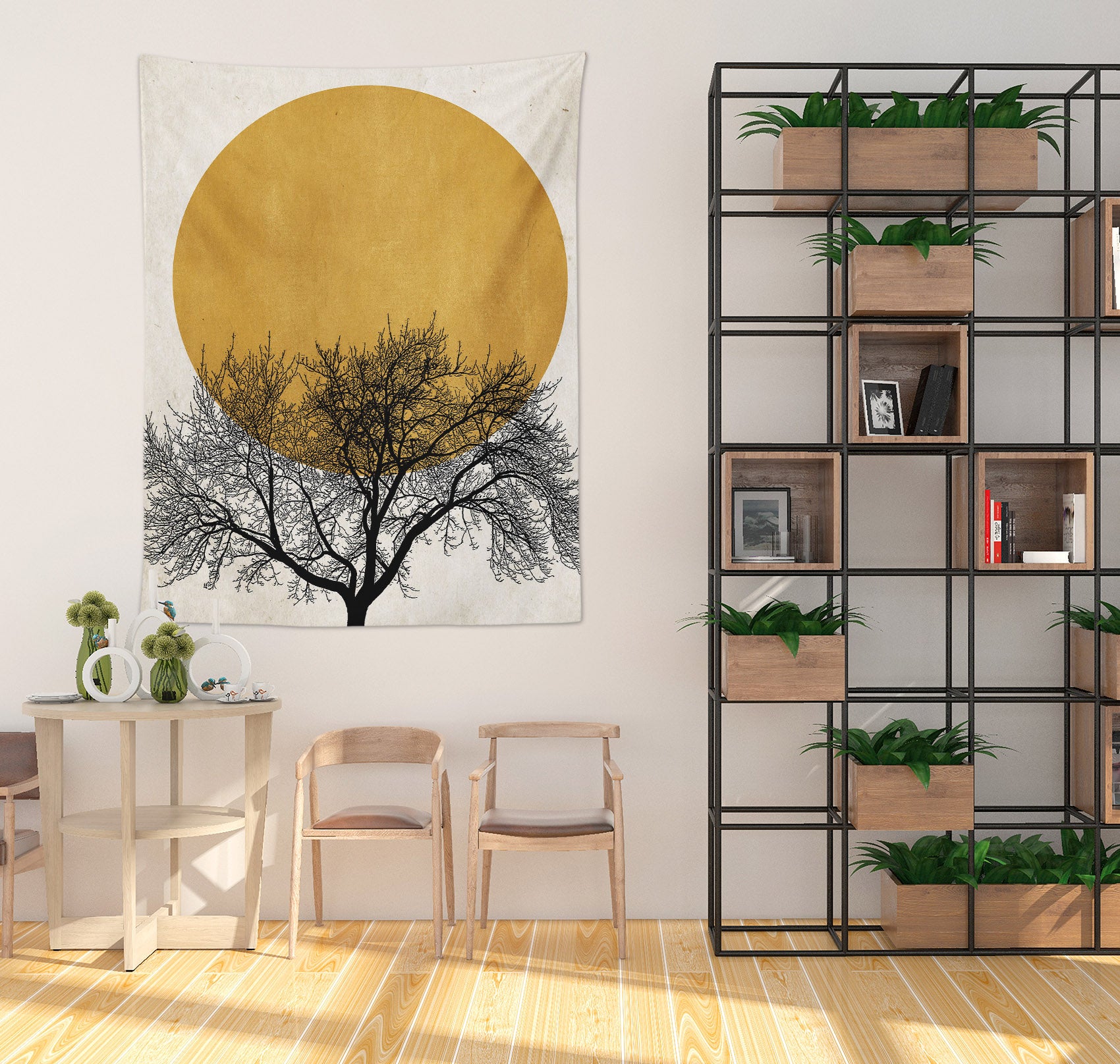 3D Branch Sun 5289 Boris Draschoff Tapestry Hanging Cloth Hang