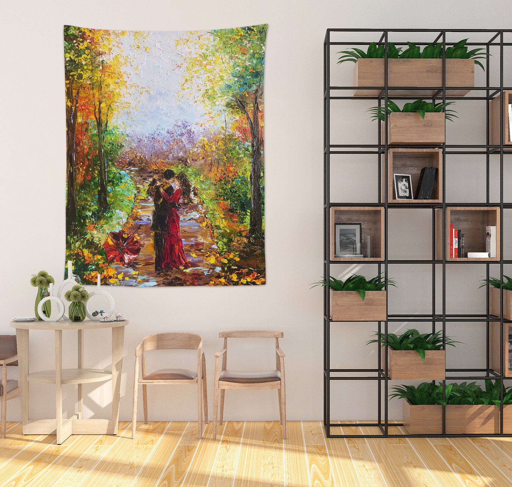 3D Romantic Lover 3679 Skromova Marina Tapestry Hanging Cloth Hang