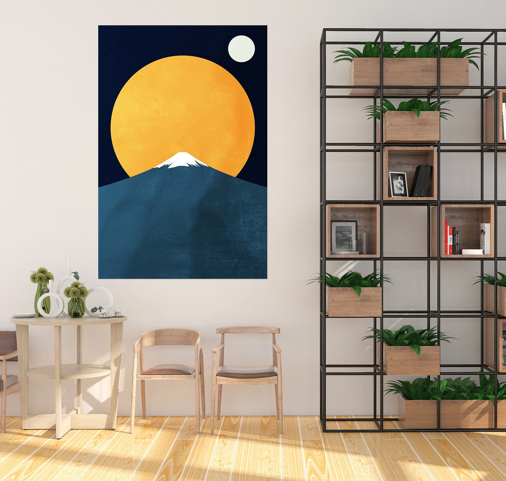 3D Sun Valley 153 Boris Draschoff Wall Sticker