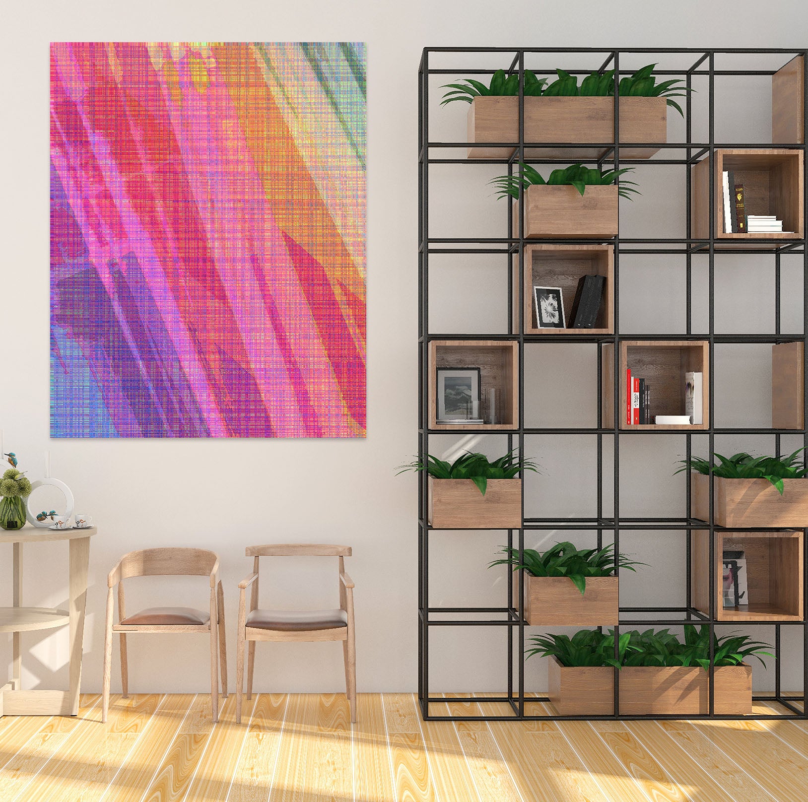 3D Abstract Rainbow 71125 Shandra Smith Wall Sticker