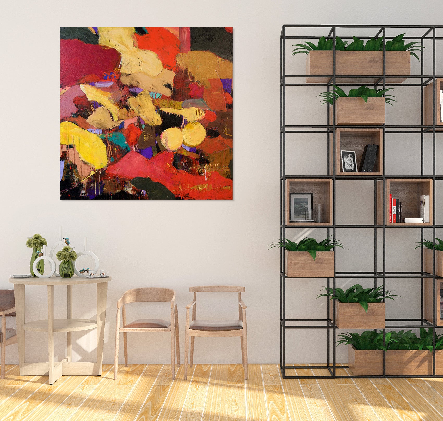 3D Color Oil Painting 212 Allan P. Friedlander Wall Sticker