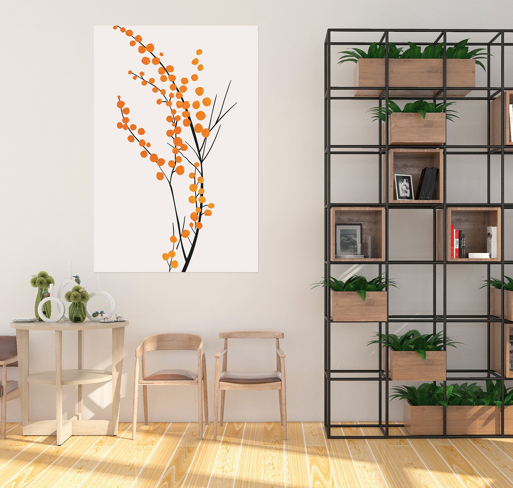 3D Golden Tree 240 Boris Draschoff Wall Sticker