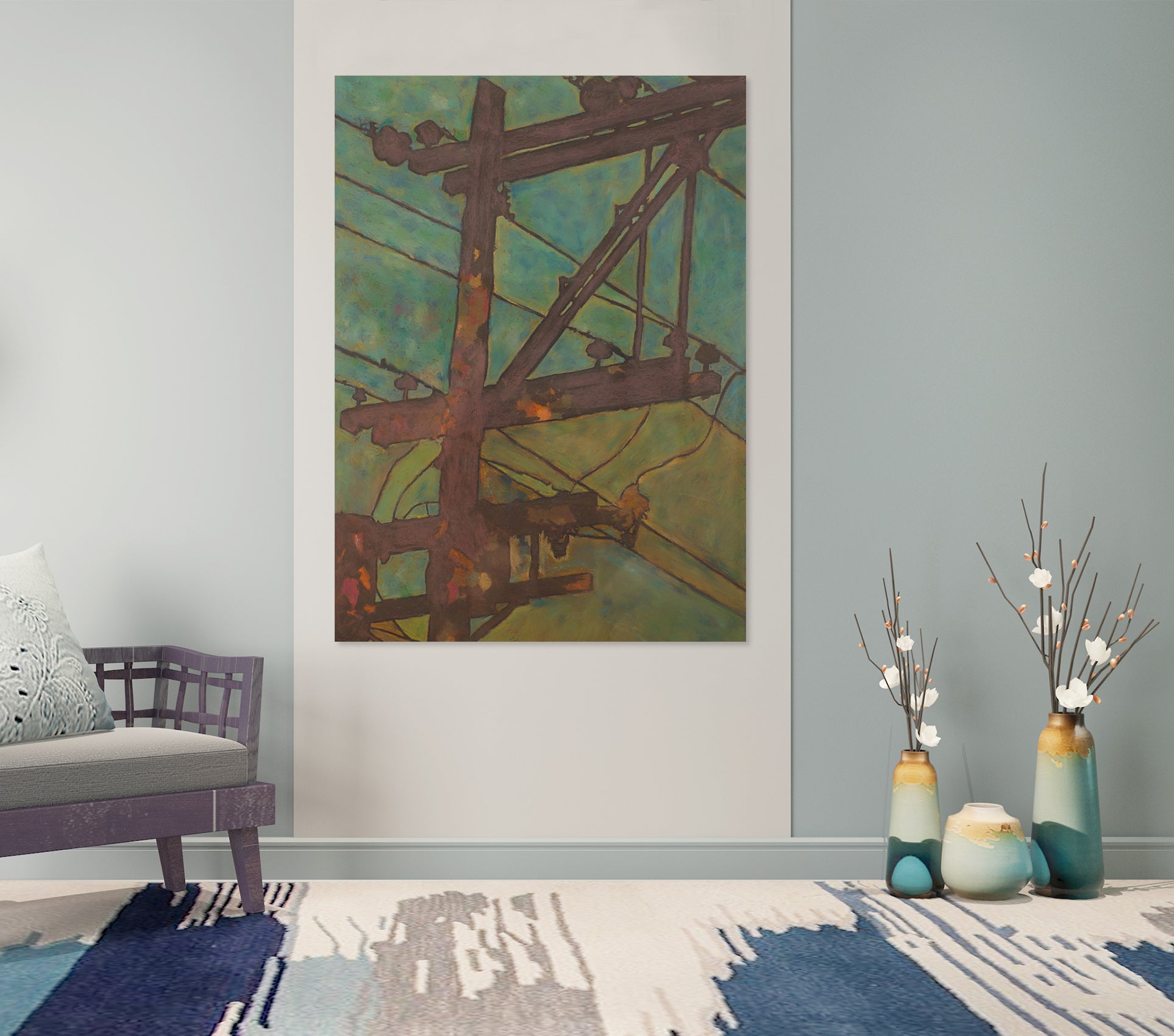 3D Cool Evening 283 Allan P. Friedlander Wall Sticker