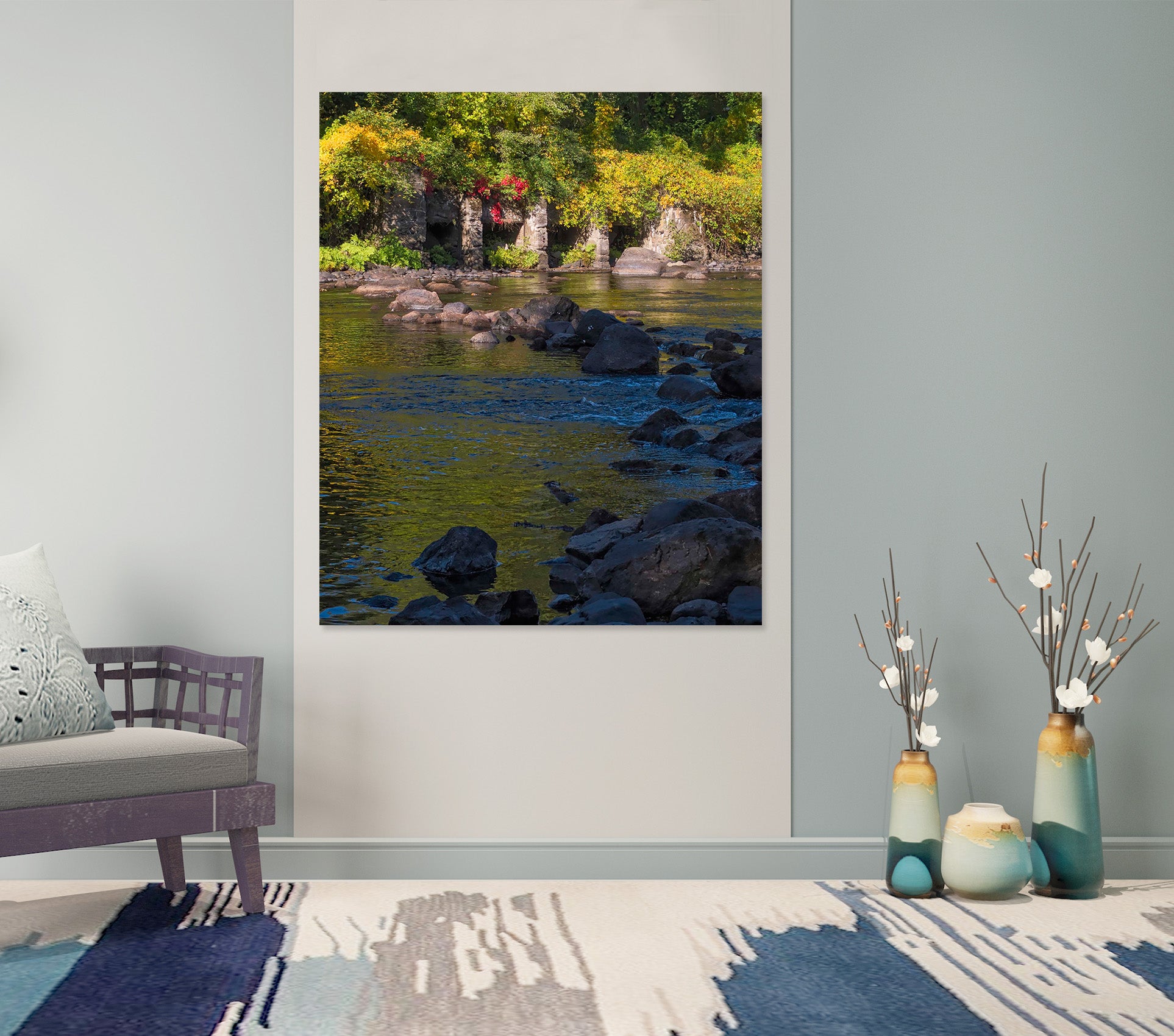 3D Autumn Park 134 Jerry LoFaro Wall Sticker