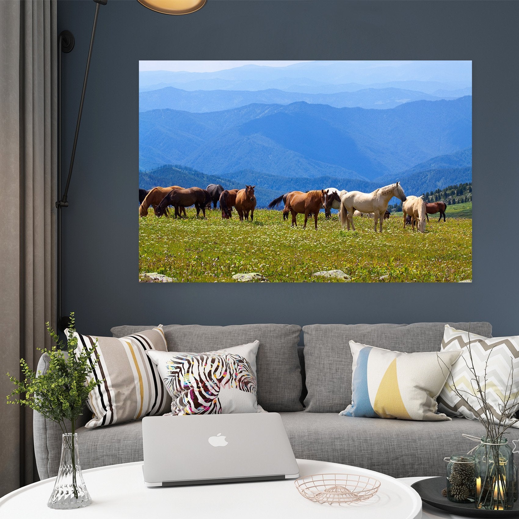 3D Prairie Horse 56 Animal Wall Stickers Wallpaper AJ Wallpaper 2