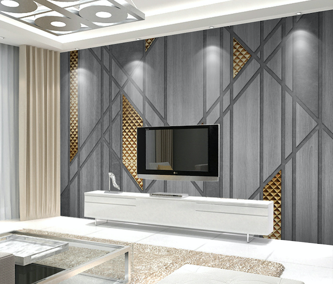 3D Black Box WG028 Wall Murals