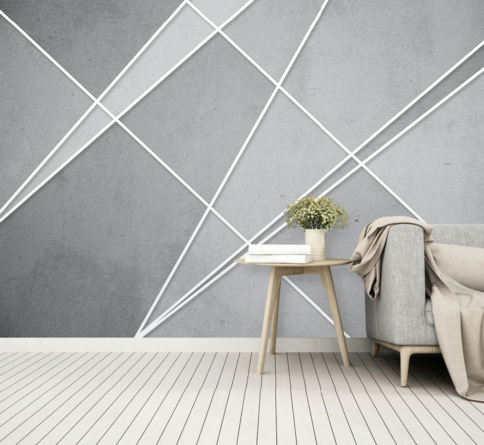 3D Gray Graphics WG087 Wall Murals