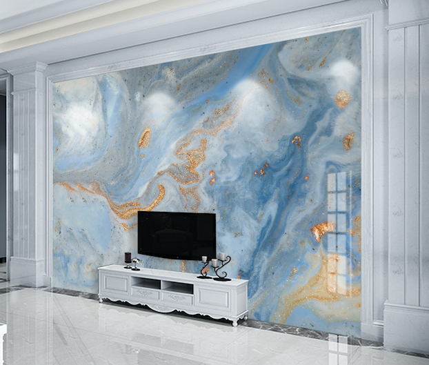 3D Turbulent Abstraction WG024 Wall Murals
