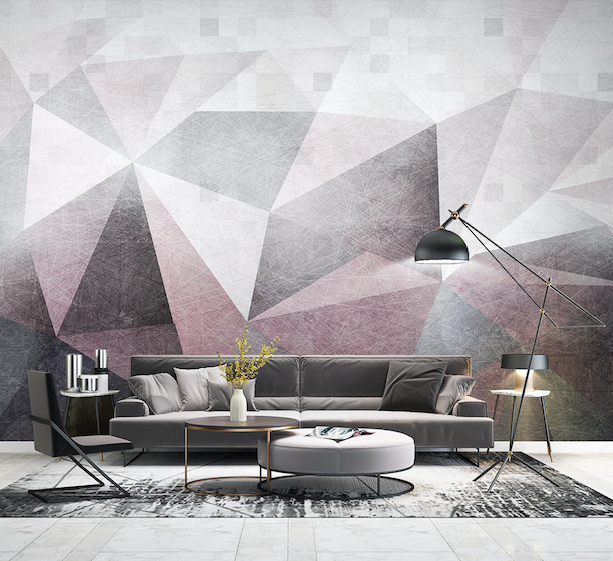 3D Irregular Wall WG055 Wall Murals