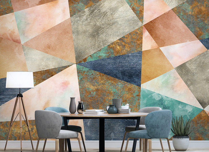 3D Irregular Shape WG054 Wall Murals