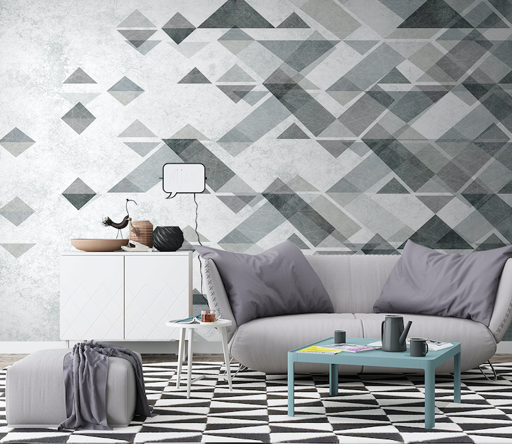3D Fragmented Graphics WG072 Wall Murals