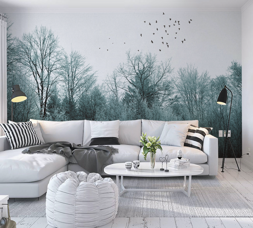 3D Forest Bird WG110 Wall Murals