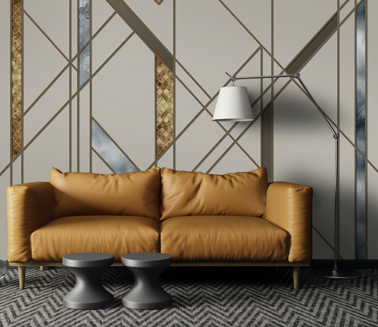 3D Simple Pattern WG256 Wall Murals