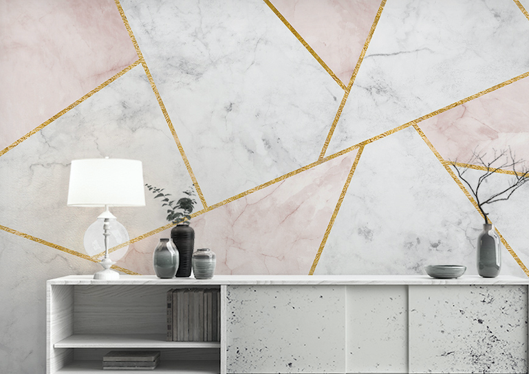 3D Color Geometry WG302 Wall Murals