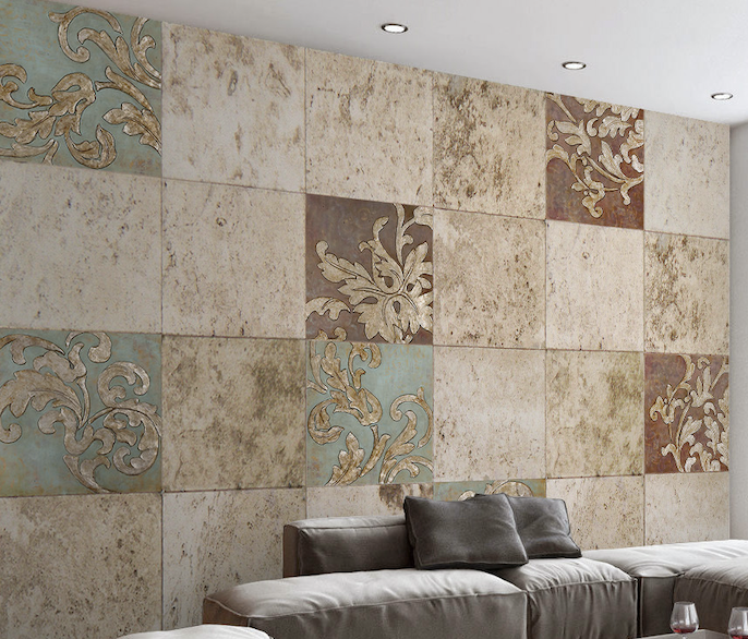 3D Branch Pattern WG010 Wall Murals